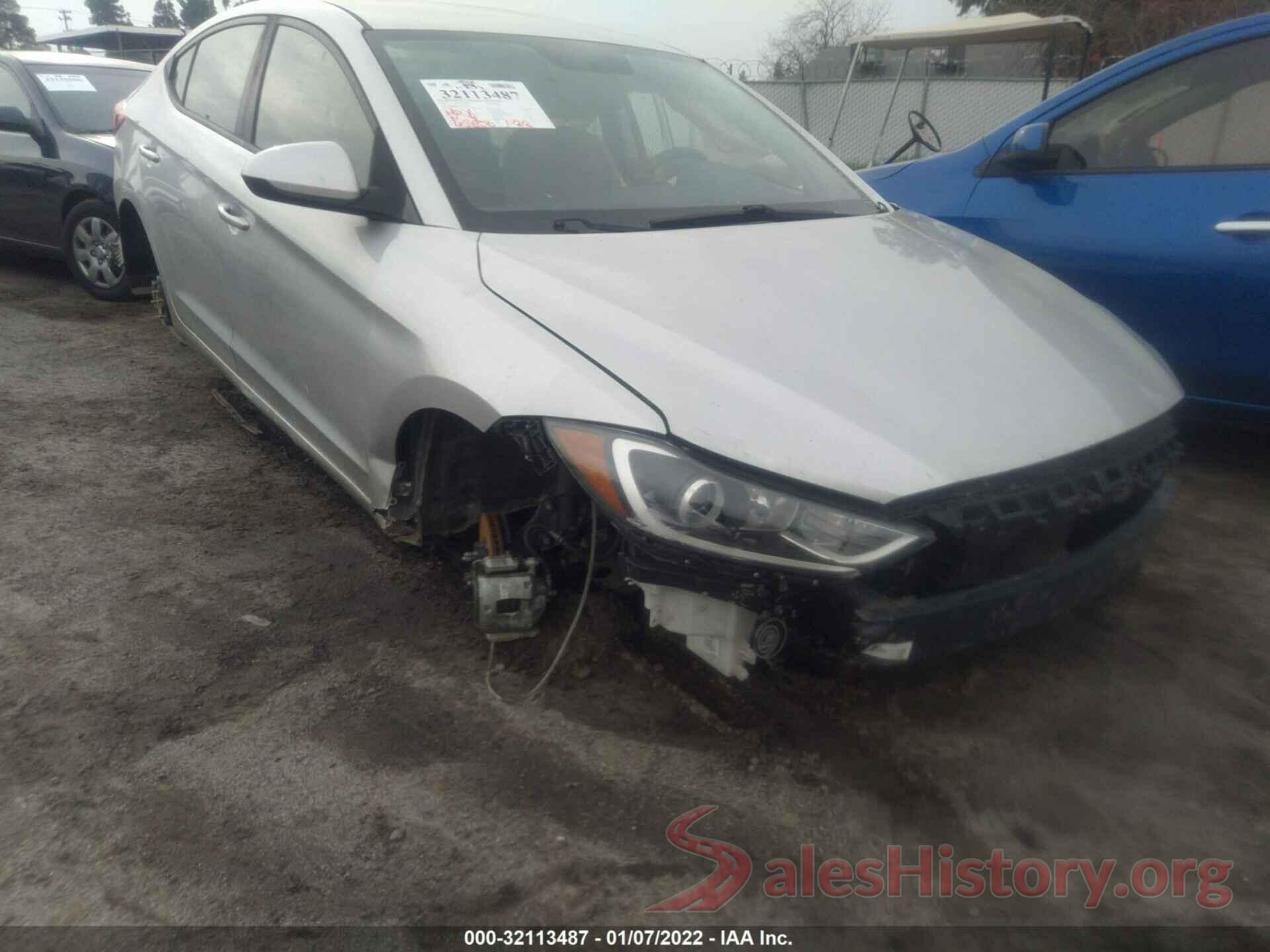 5NPD84LF1JH330025 2018 HYUNDAI ELANTRA