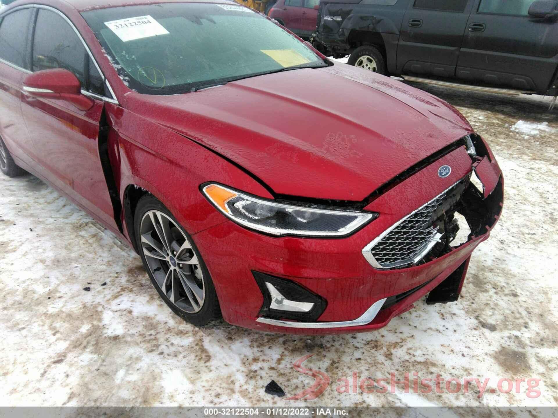 3FA6P0D91KR186588 2019 FORD FUSION