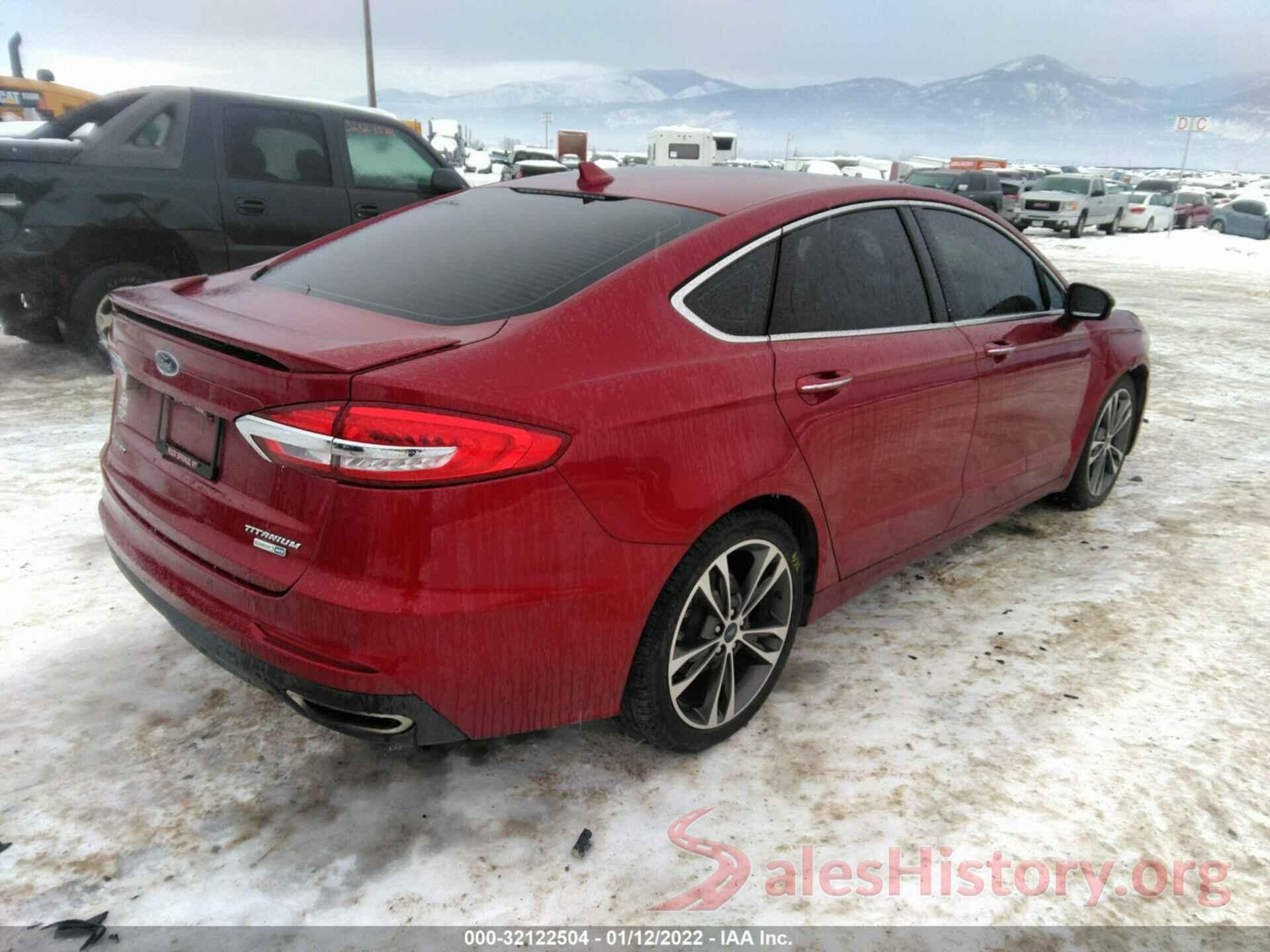 3FA6P0D91KR186588 2019 FORD FUSION