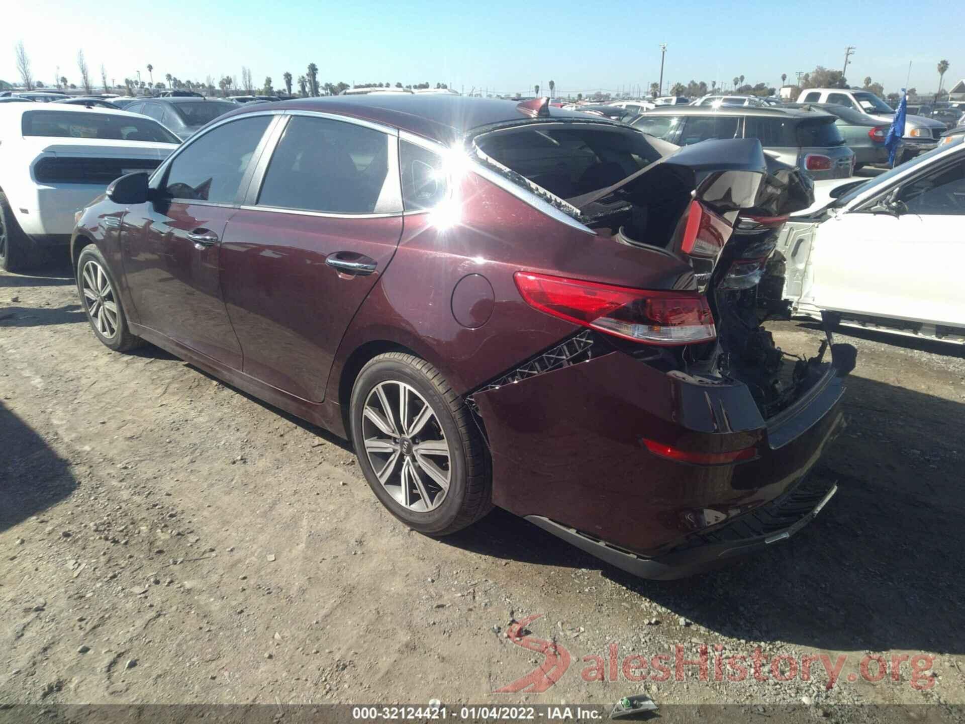 5XXGT4L34KG365804 2019 KIA OPTIMA