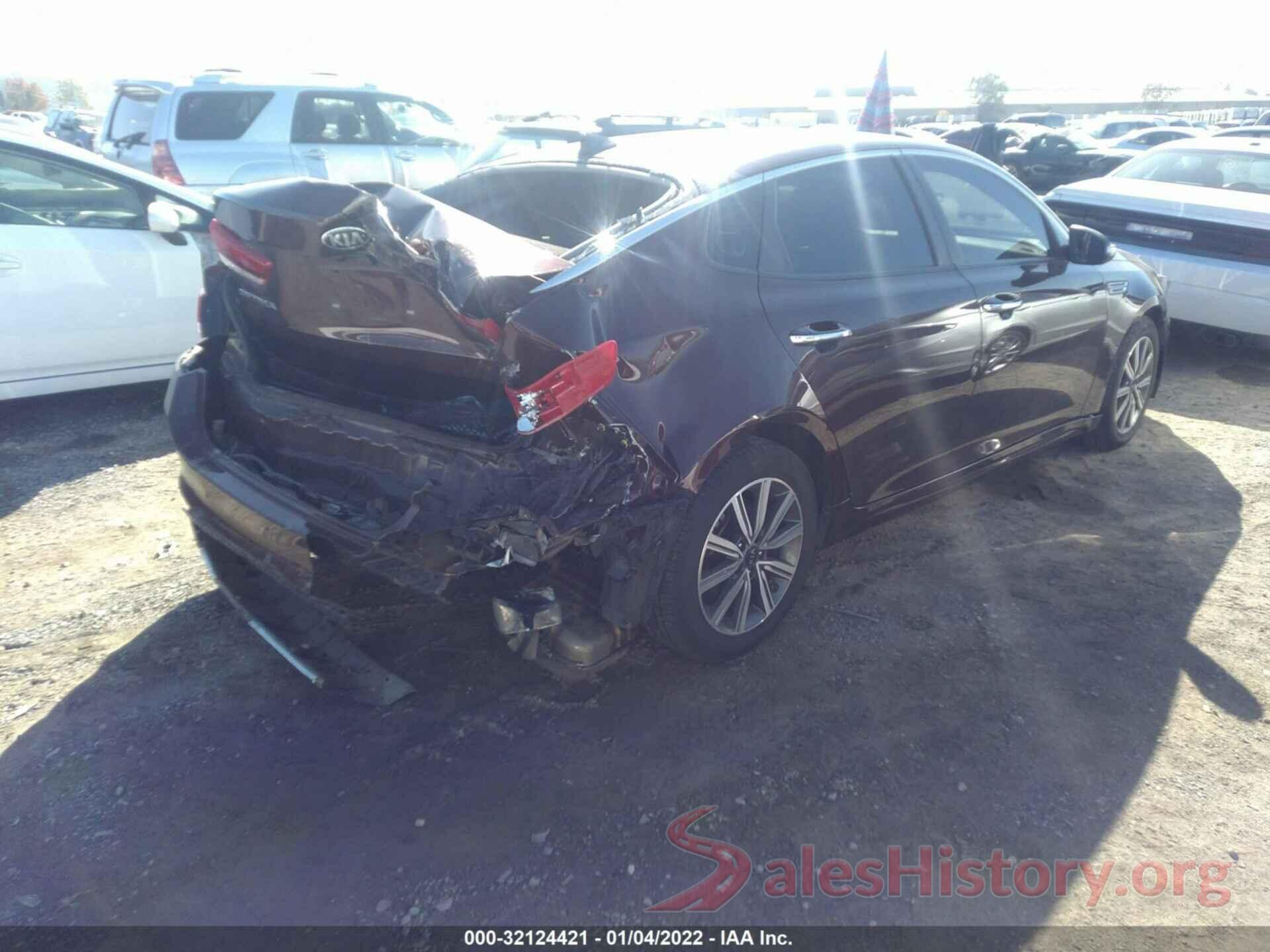 5XXGT4L34KG365804 2019 KIA OPTIMA