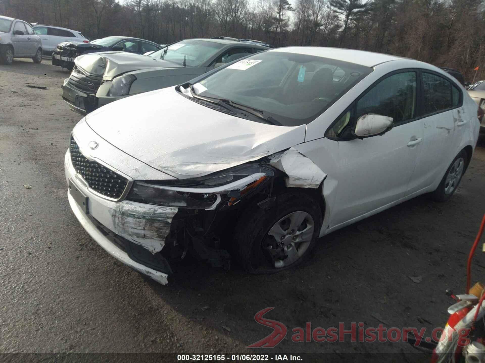 3KPFK4A7XHE120382 2017 KIA FORTE