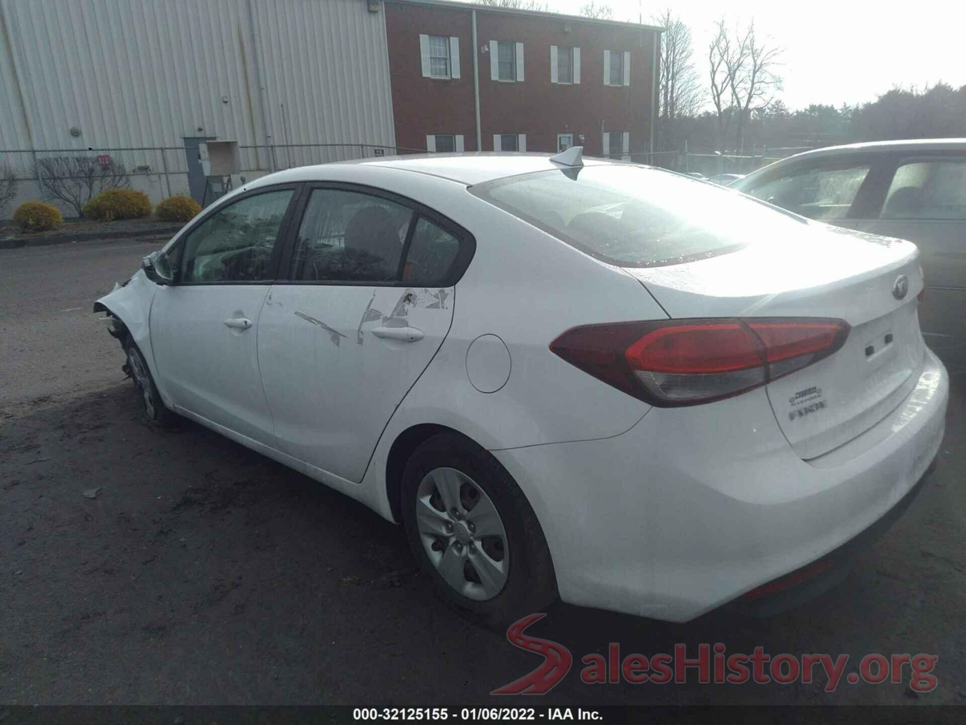 3KPFK4A7XHE120382 2017 KIA FORTE