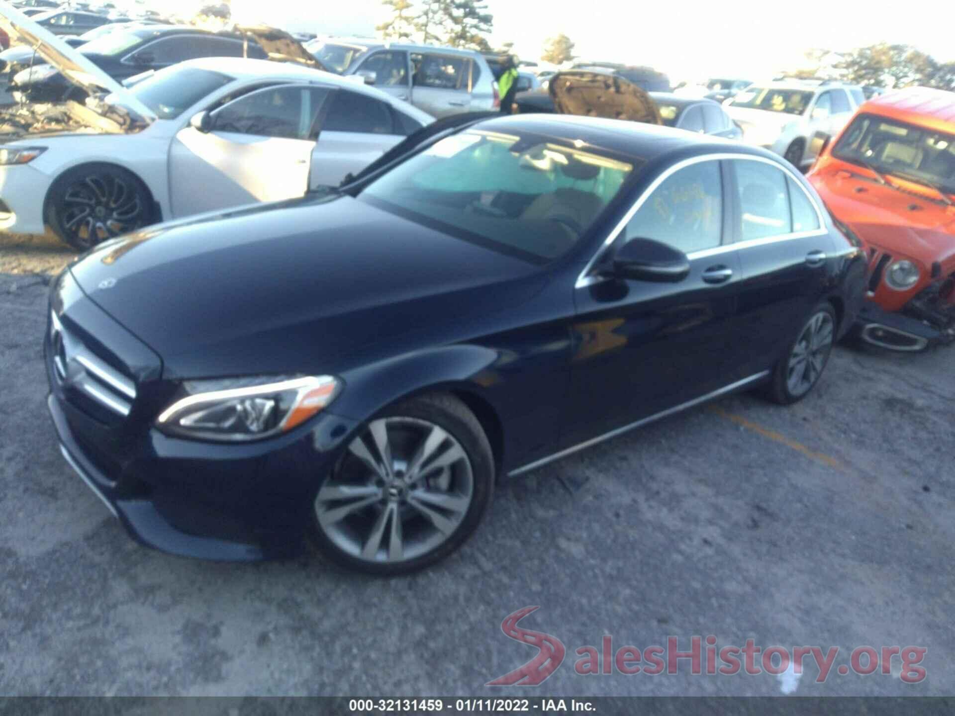 55SWF4JB6JU266186 2018 MERCEDES-BENZ C-CLASS