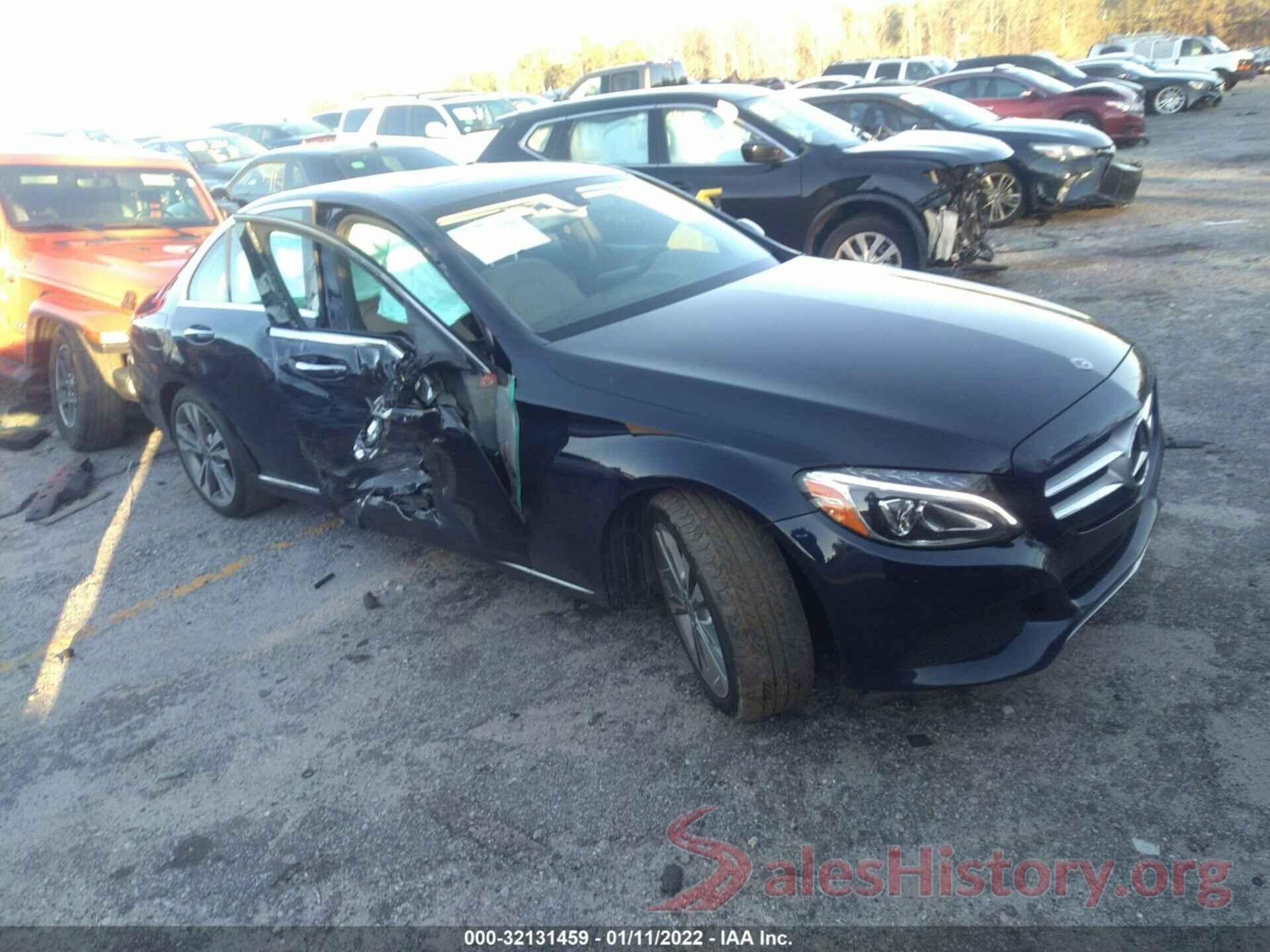 55SWF4JB6JU266186 2018 MERCEDES-BENZ C-CLASS