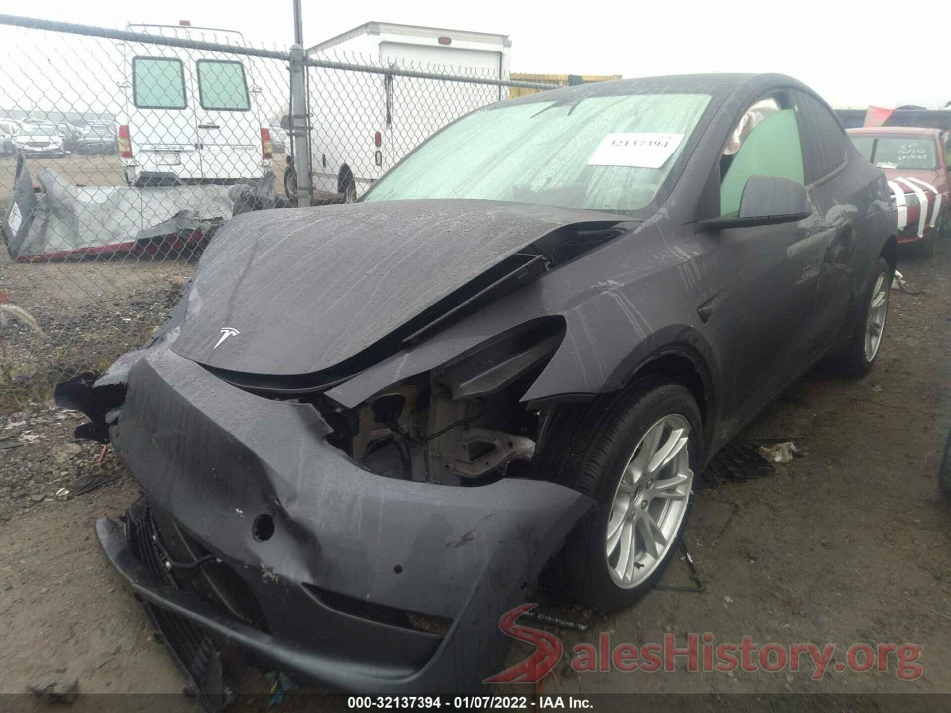 5YJYGAEEXMF159995 2021 TESLA MODEL Y