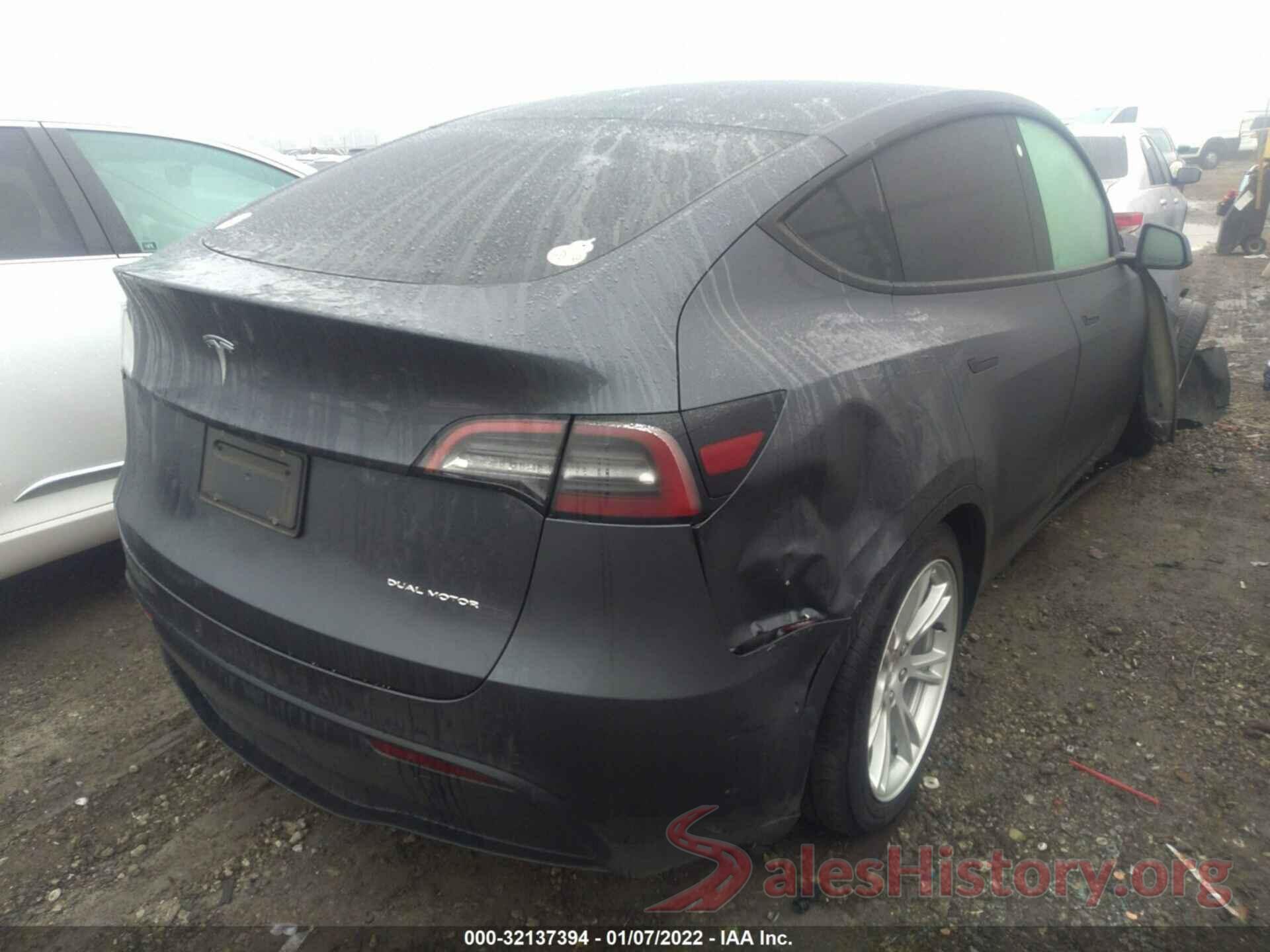 5YJYGAEEXMF159995 2021 TESLA MODEL Y