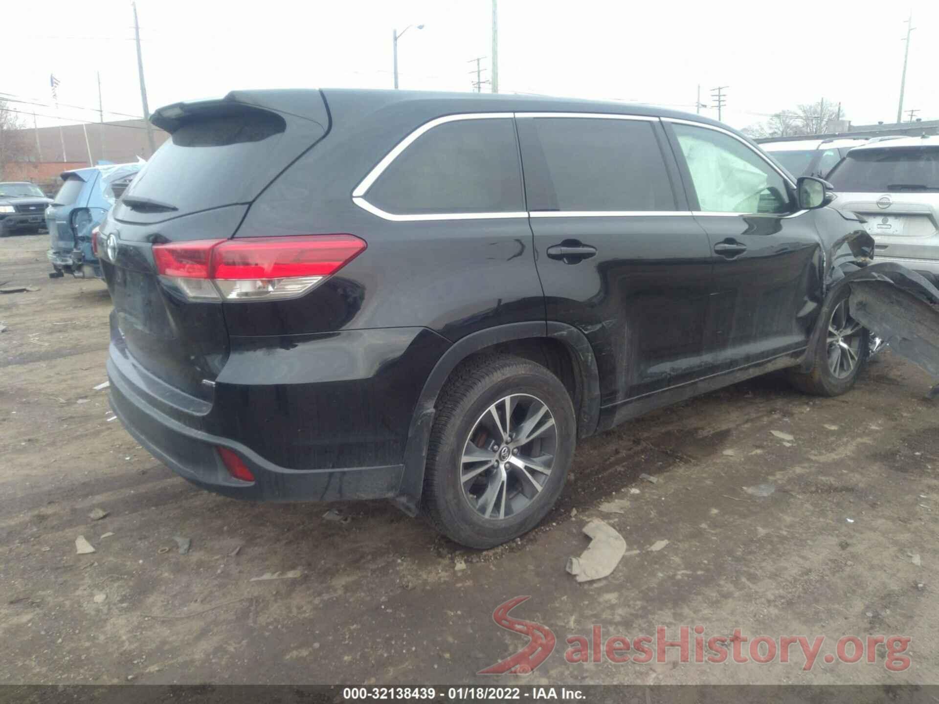 5TDBZRFH3HS404368 2017 TOYOTA HIGHLANDER