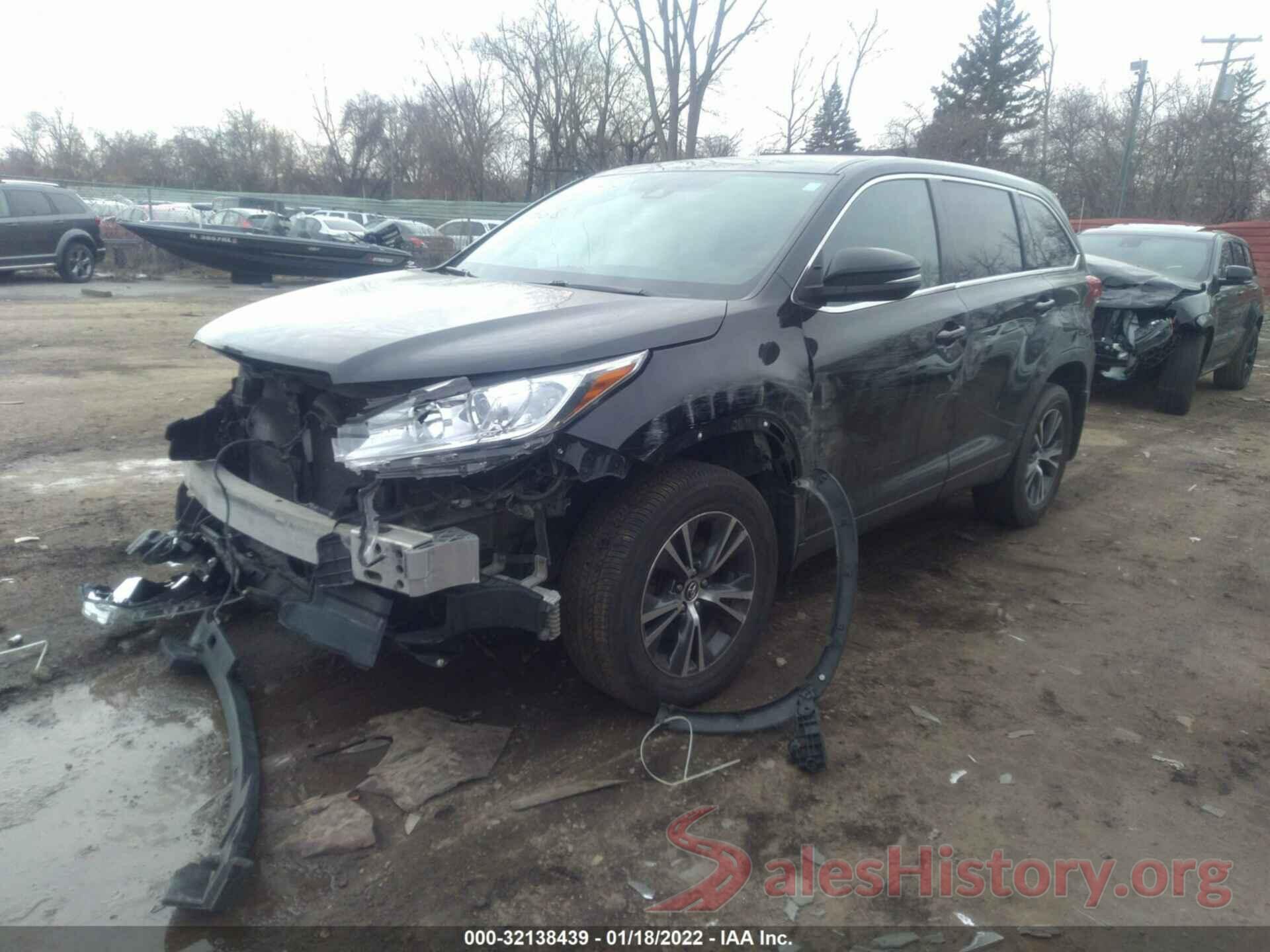 5TDBZRFH3HS404368 2017 TOYOTA HIGHLANDER