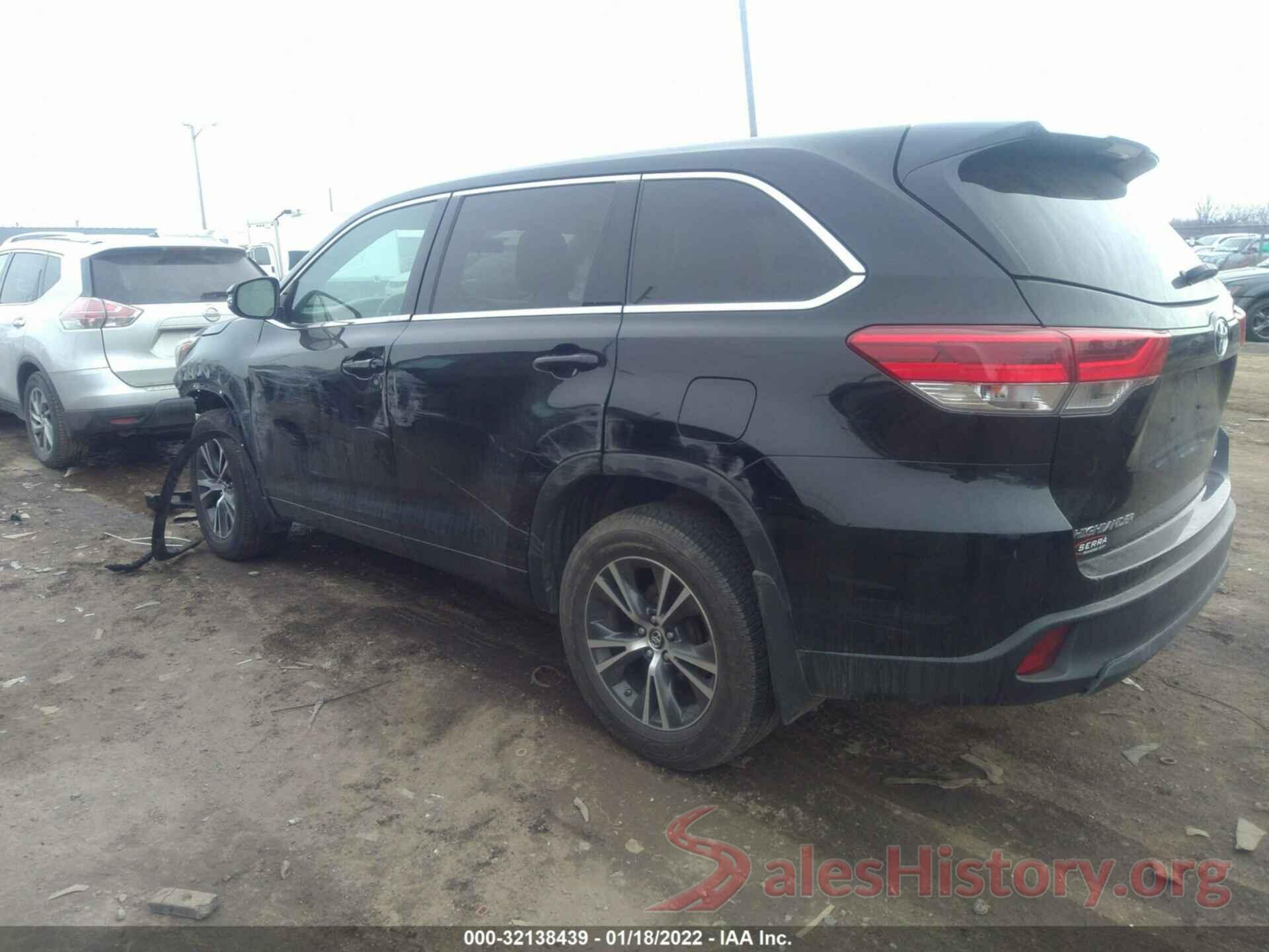 5TDBZRFH3HS404368 2017 TOYOTA HIGHLANDER