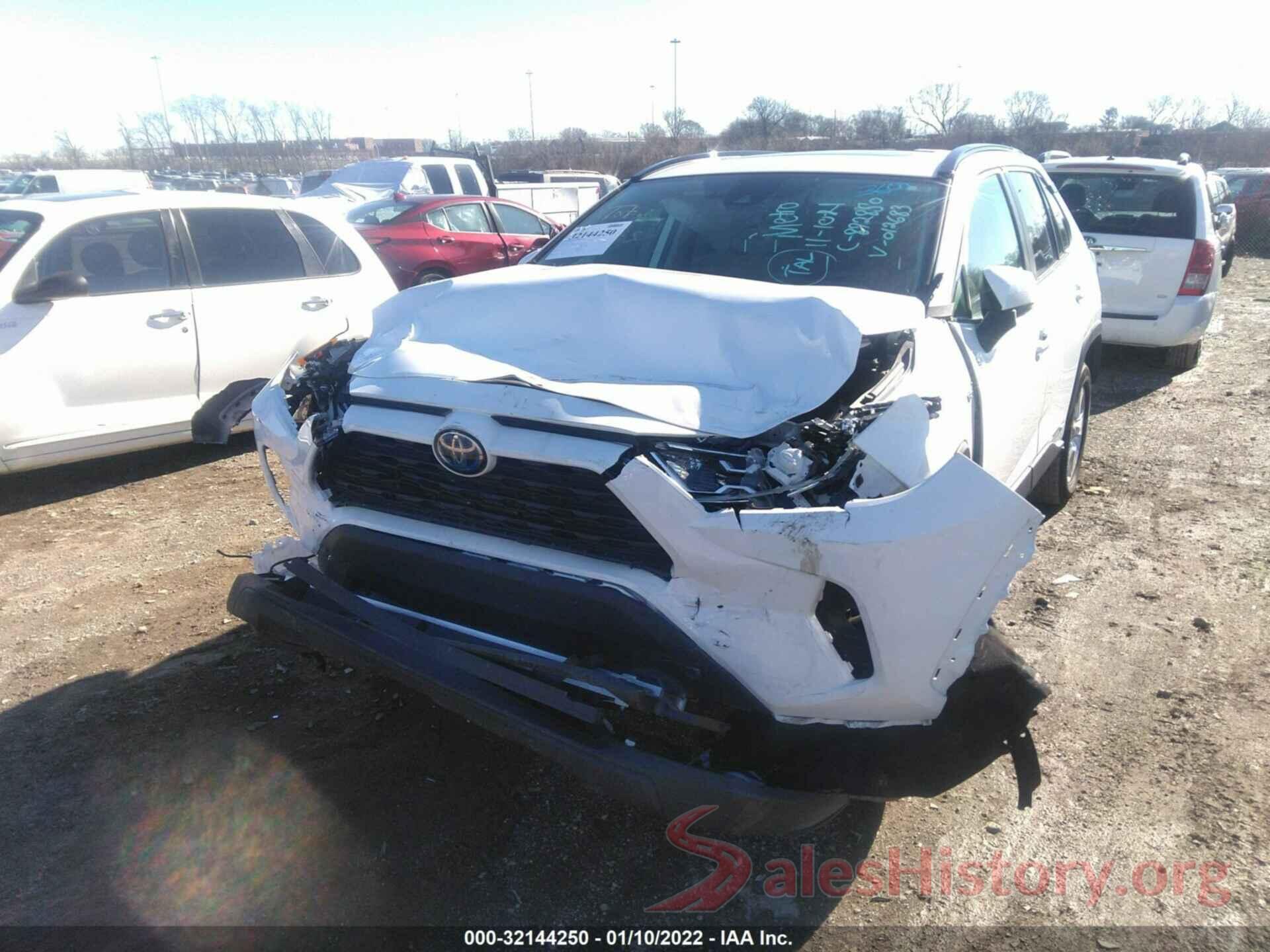 4T3RWRFV4MU012683 2021 TOYOTA RAV4