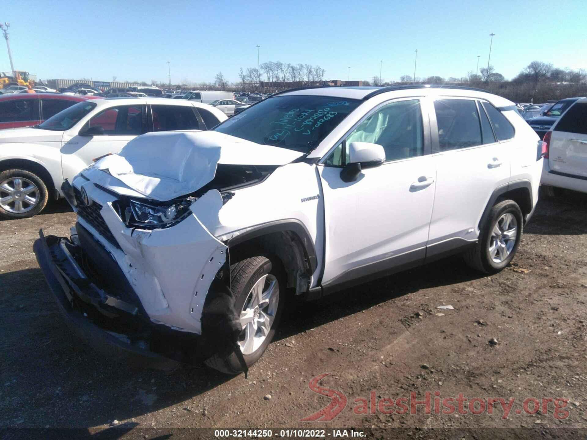 4T3RWRFV4MU012683 2021 TOYOTA RAV4