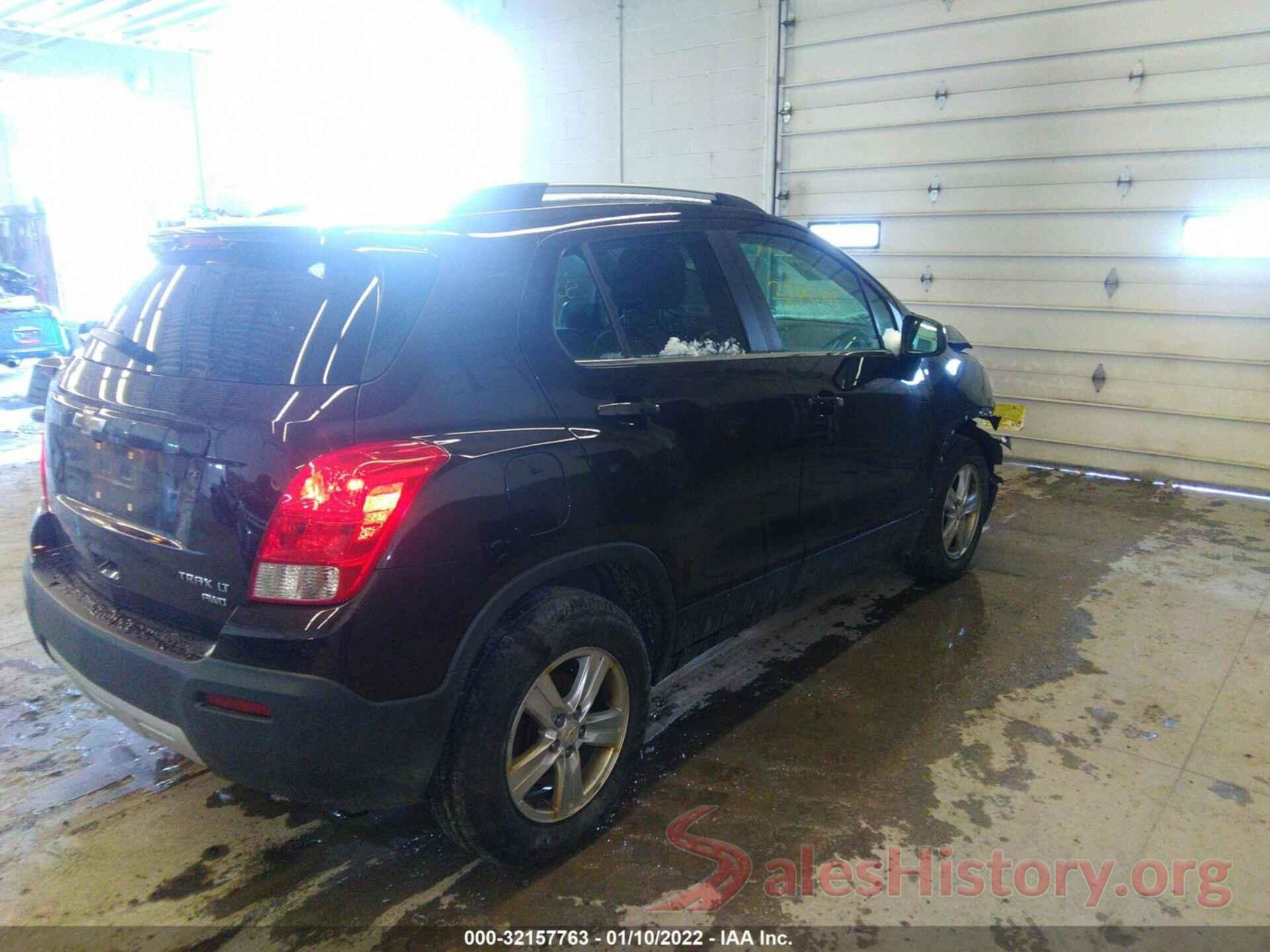 KL7CJPSB1GB580341 2016 CHEVROLET TRAX