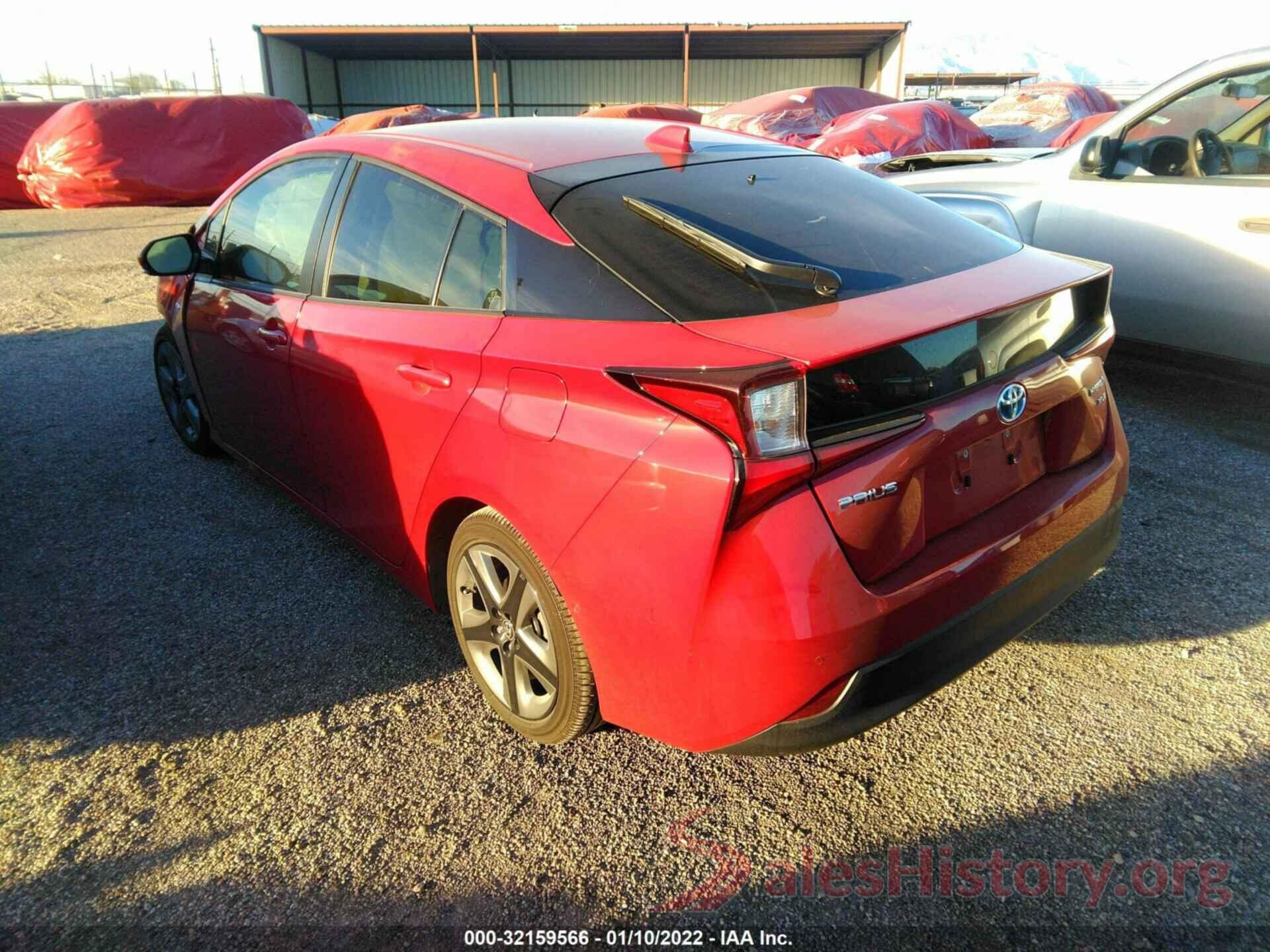 JTDKAMFU2M3146928 2021 TOYOTA PRIUS