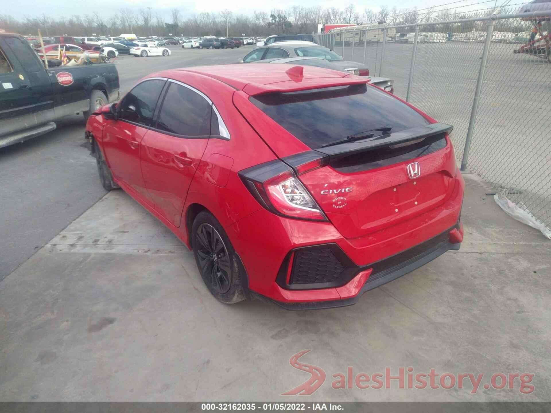 SHHFK7H58JU215818 2018 HONDA CIVIC HATCHBACK