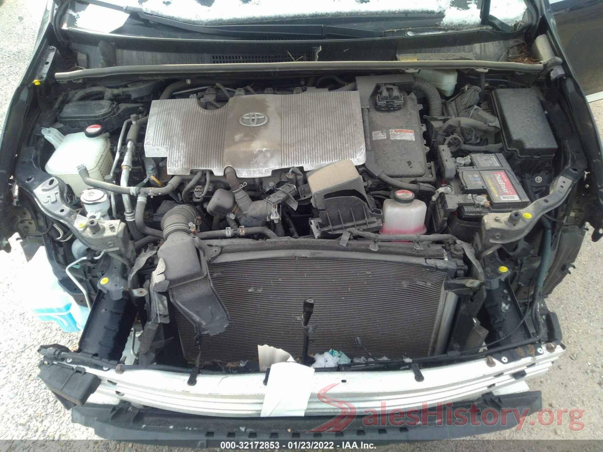 JTDKBRFU9G3004526 2016 TOYOTA PRIUS