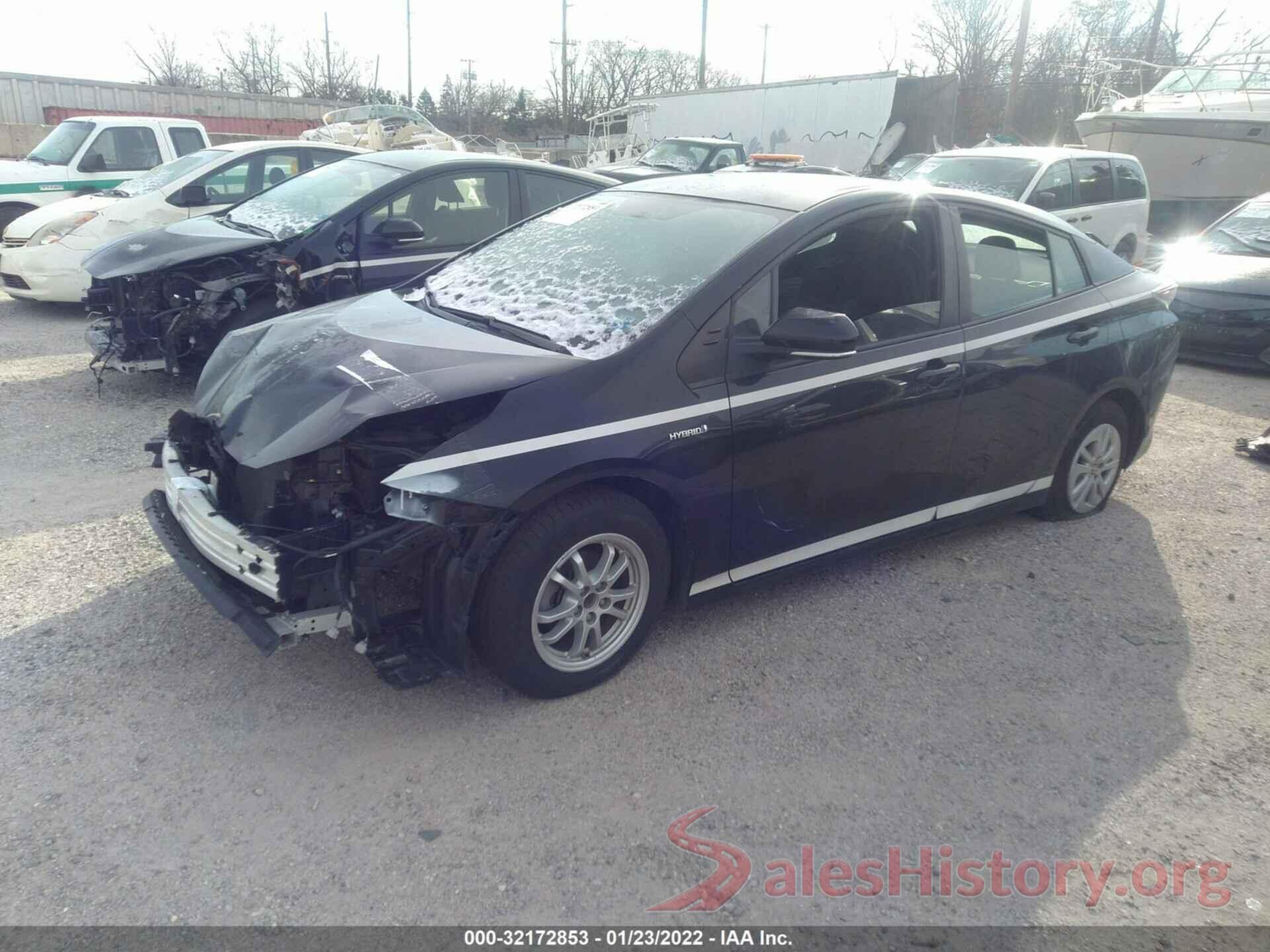 JTDKBRFU9G3004526 2016 TOYOTA PRIUS