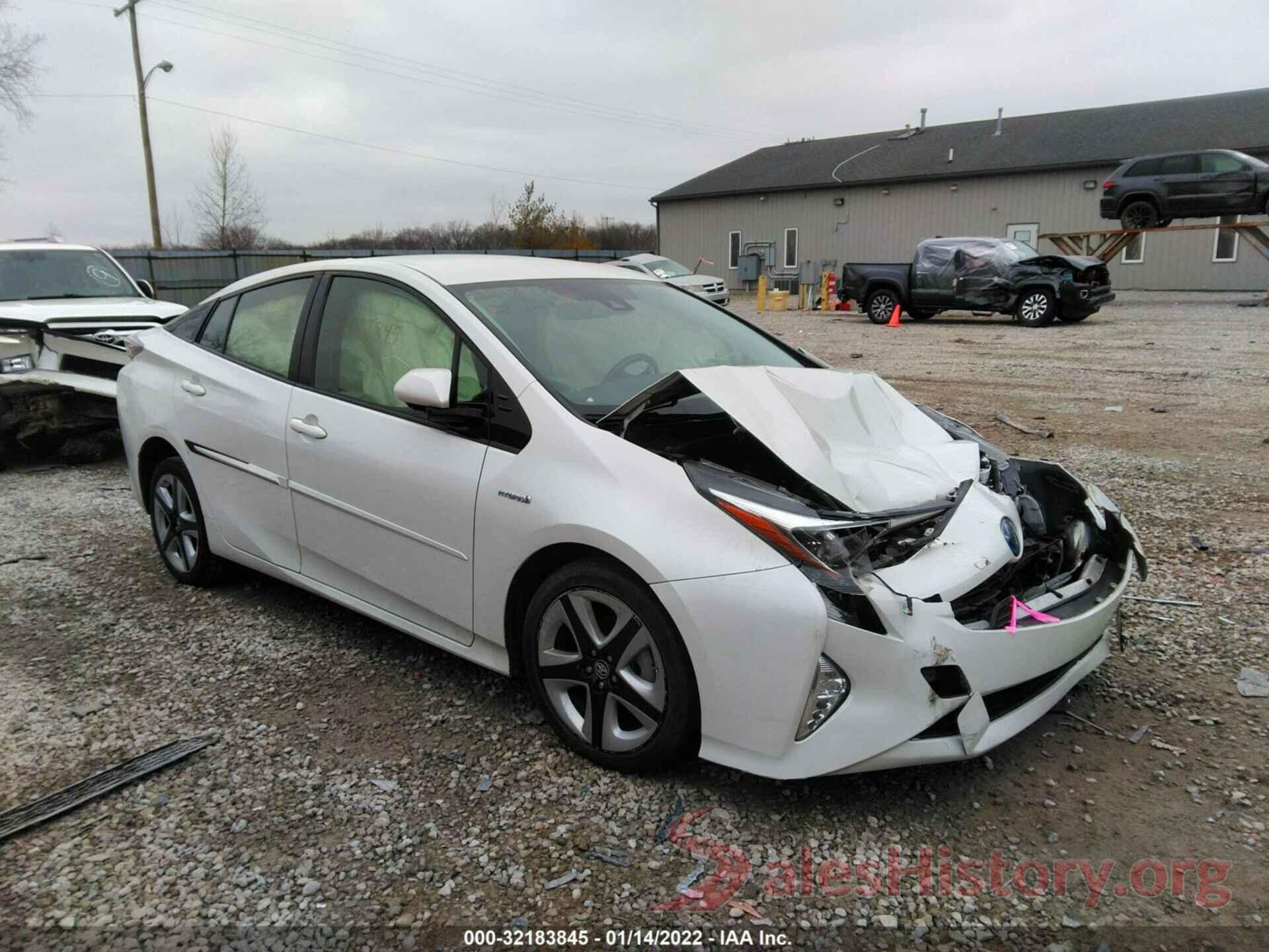 JTDKARFU4G3003982 2016 TOYOTA PRIUS