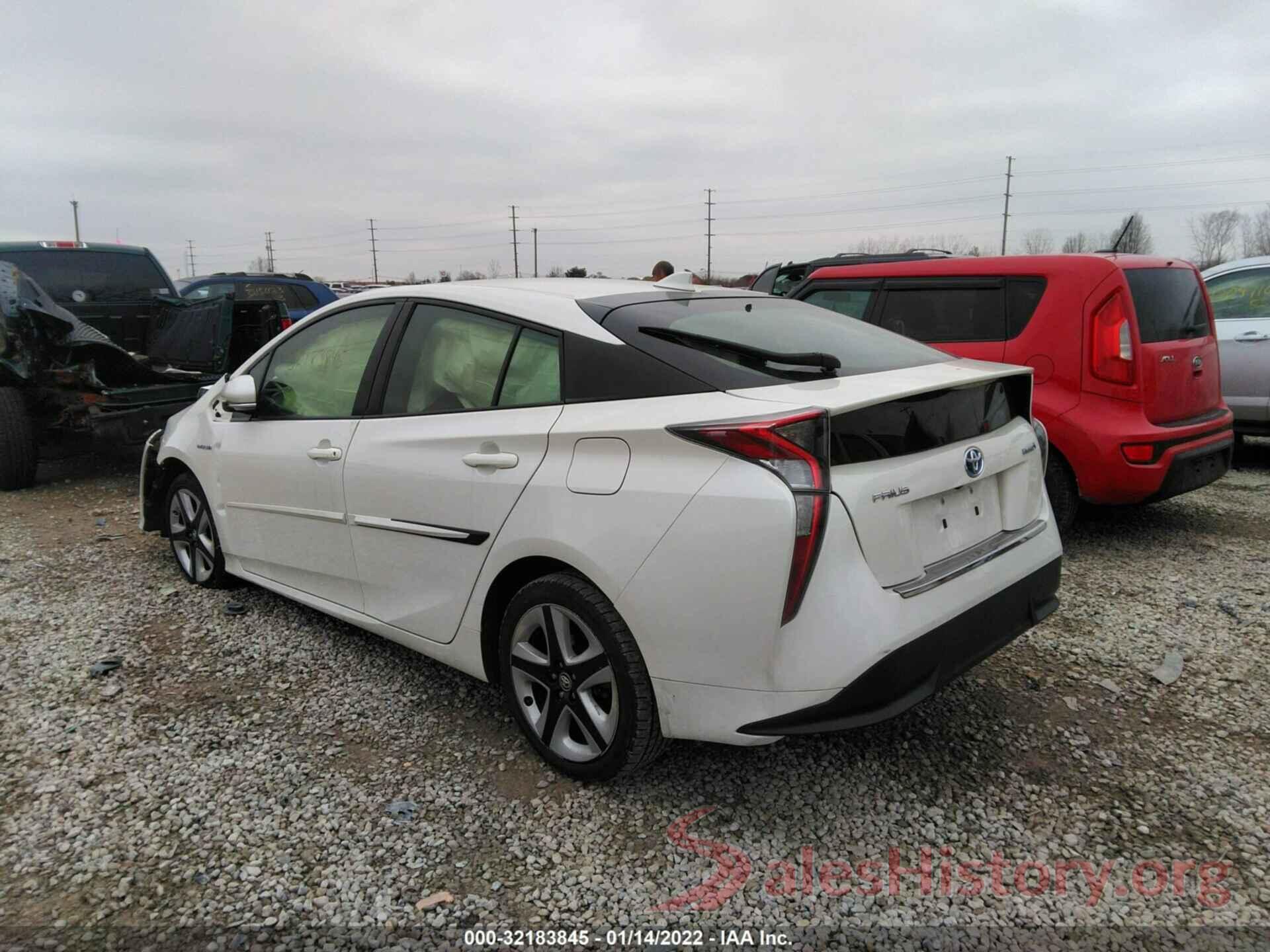 JTDKARFU4G3003982 2016 TOYOTA PRIUS