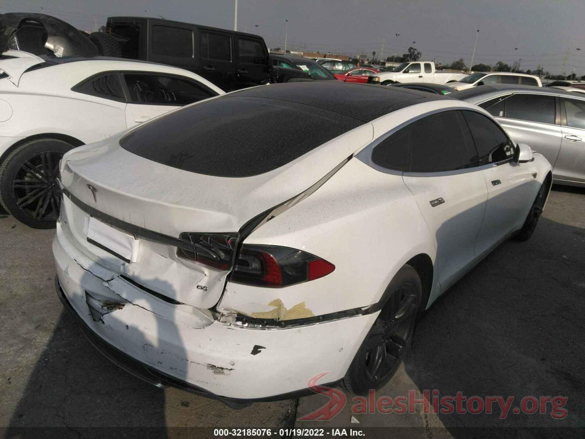 5YJSA1S19EFP49485 2014 TESLA MODEL S