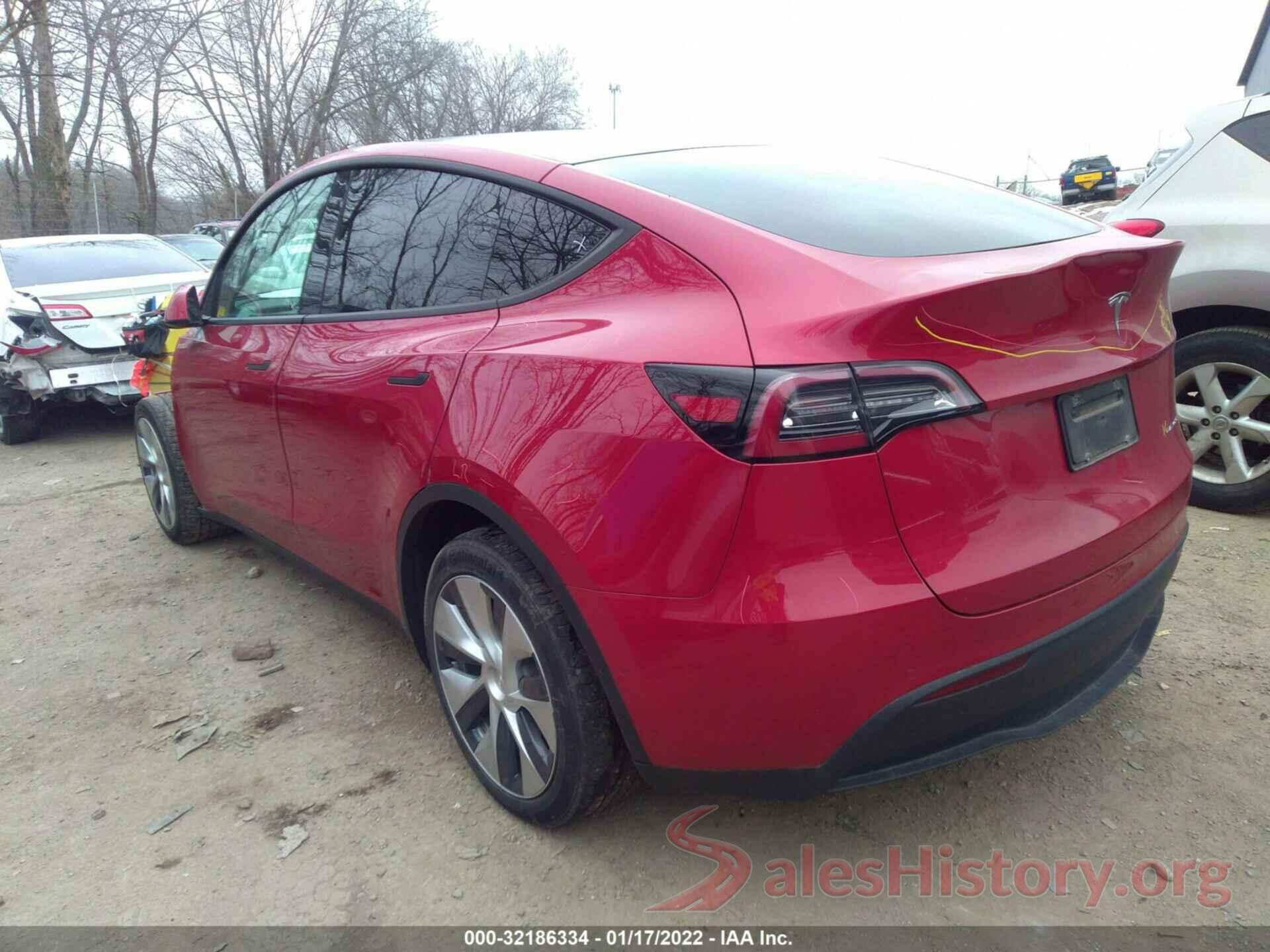 5YJYGDEE0LF026291 2020 TESLA MODEL Y