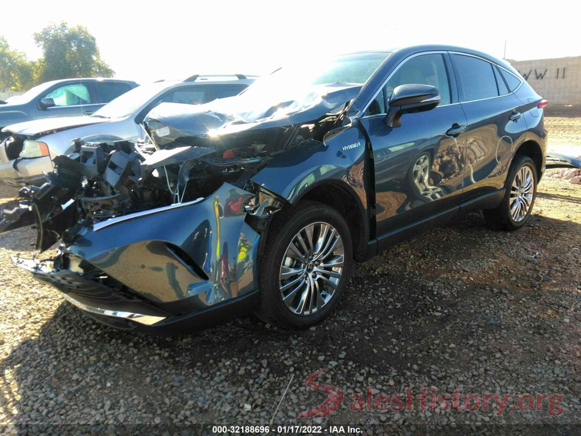 JTEAAAAH2MJ033797 2021 TOYOTA VENZA