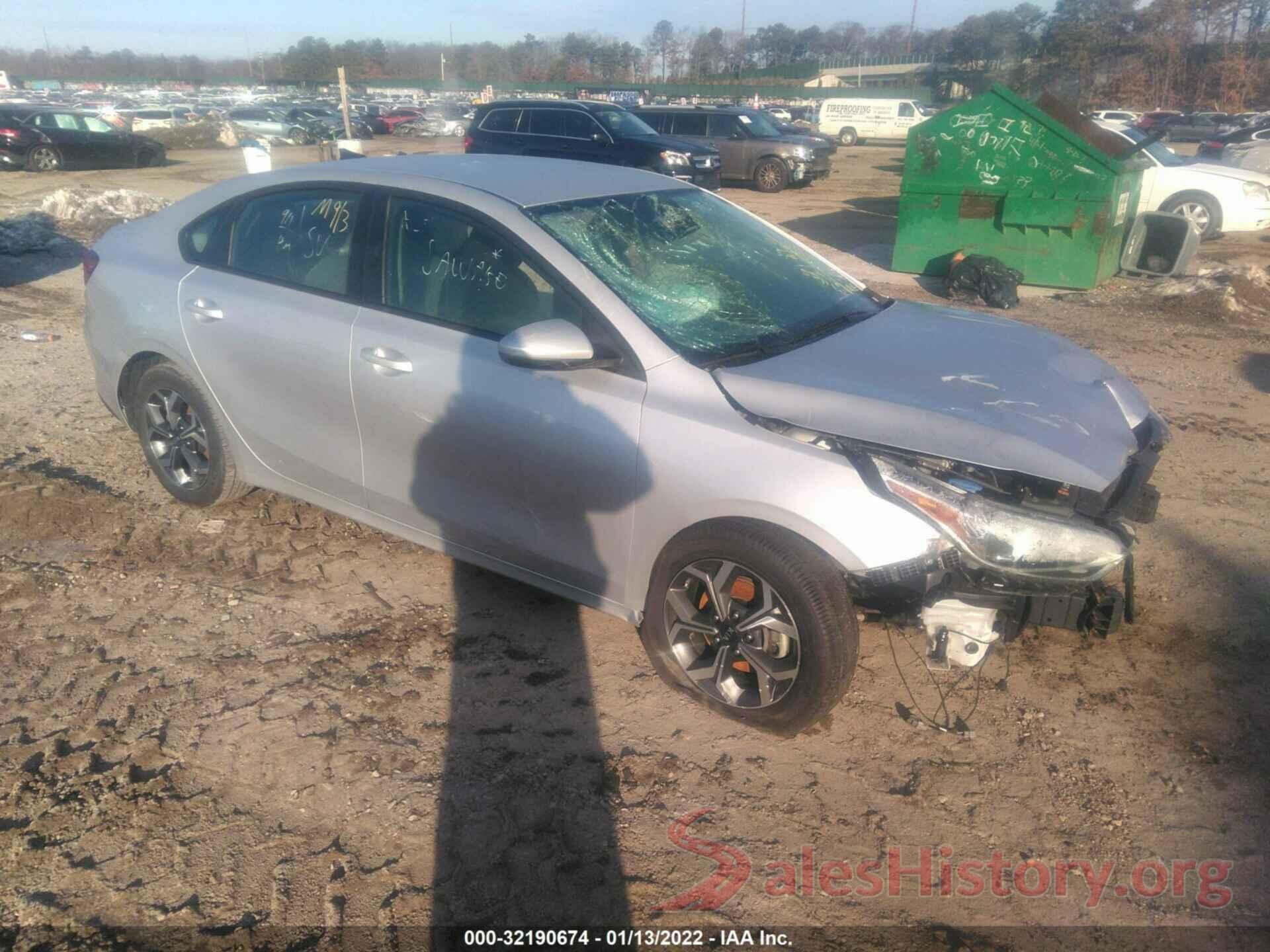 3KPF24AD8KE117350 2019 KIA FORTE