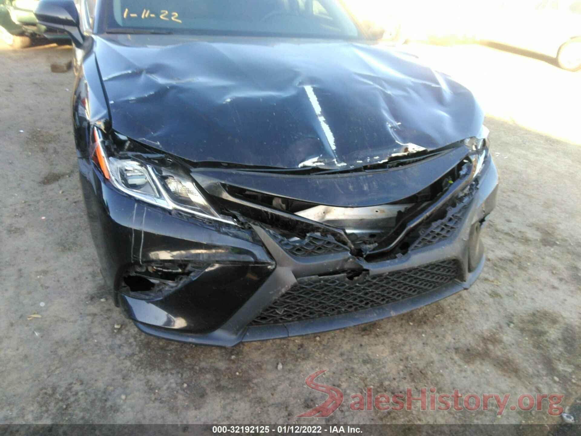 4T1B11HK5KU792641 2019 TOYOTA CAMRY