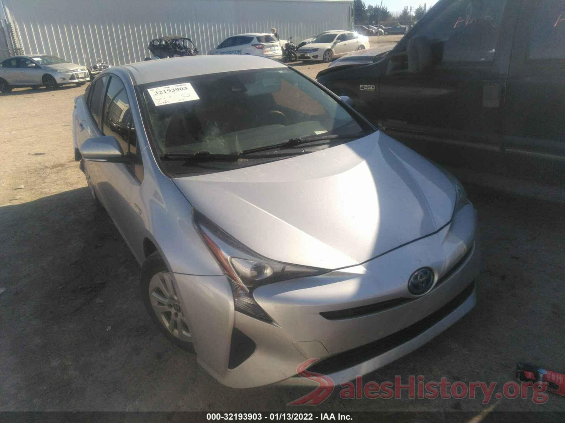 JTDKBRFU3H3030427 2017 TOYOTA PRIUS