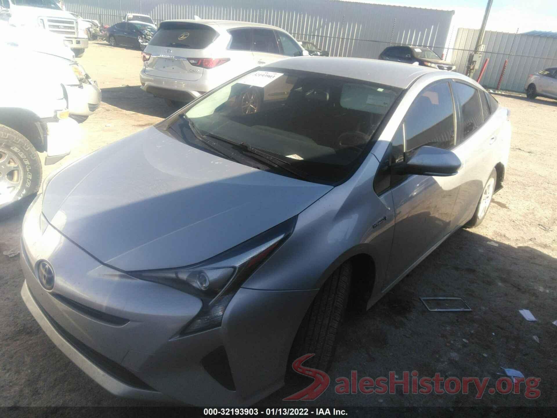 JTDKBRFU3H3030427 2017 TOYOTA PRIUS