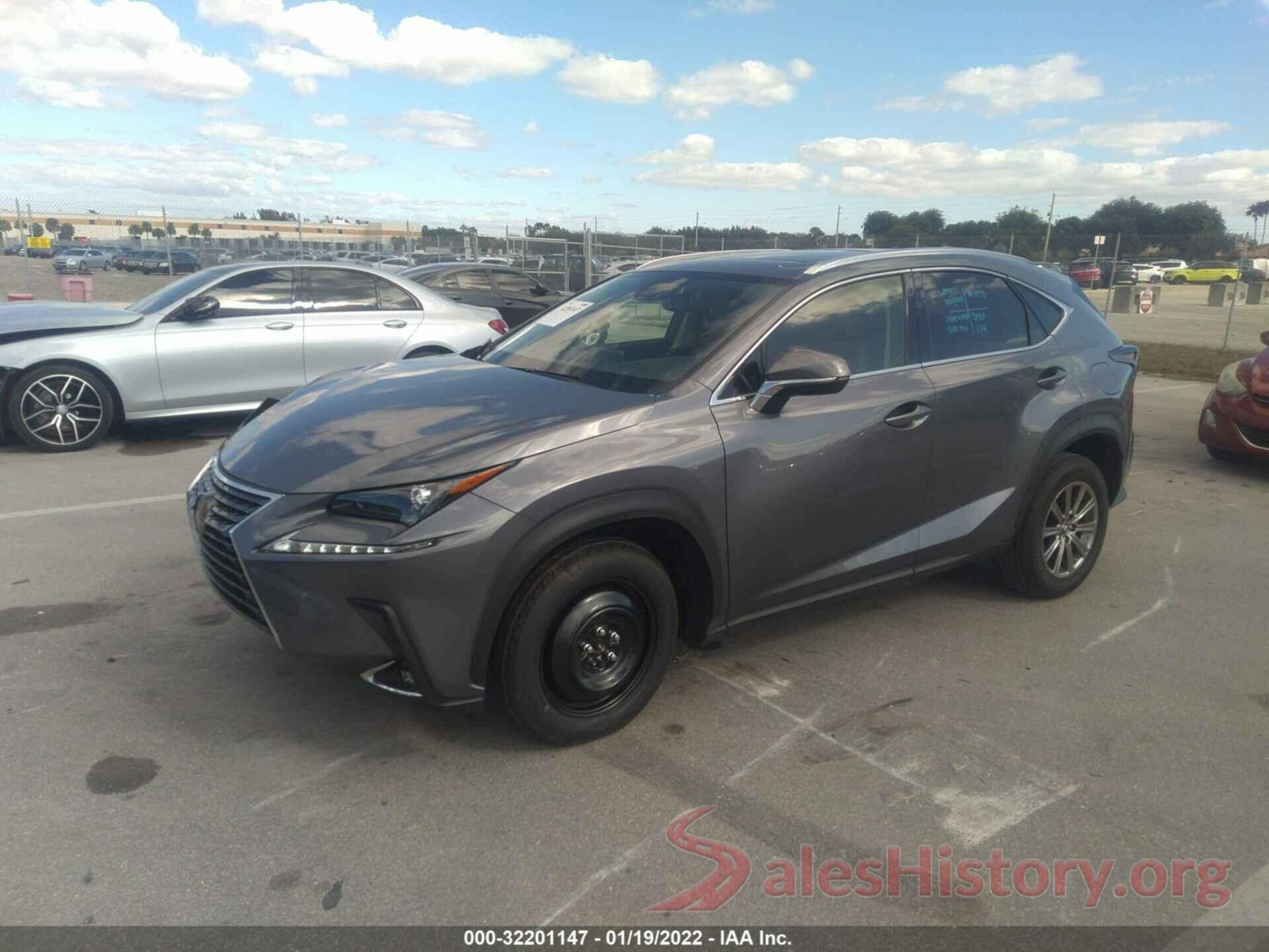 JTJDARBZ9L5019052 2020 LEXUS NX