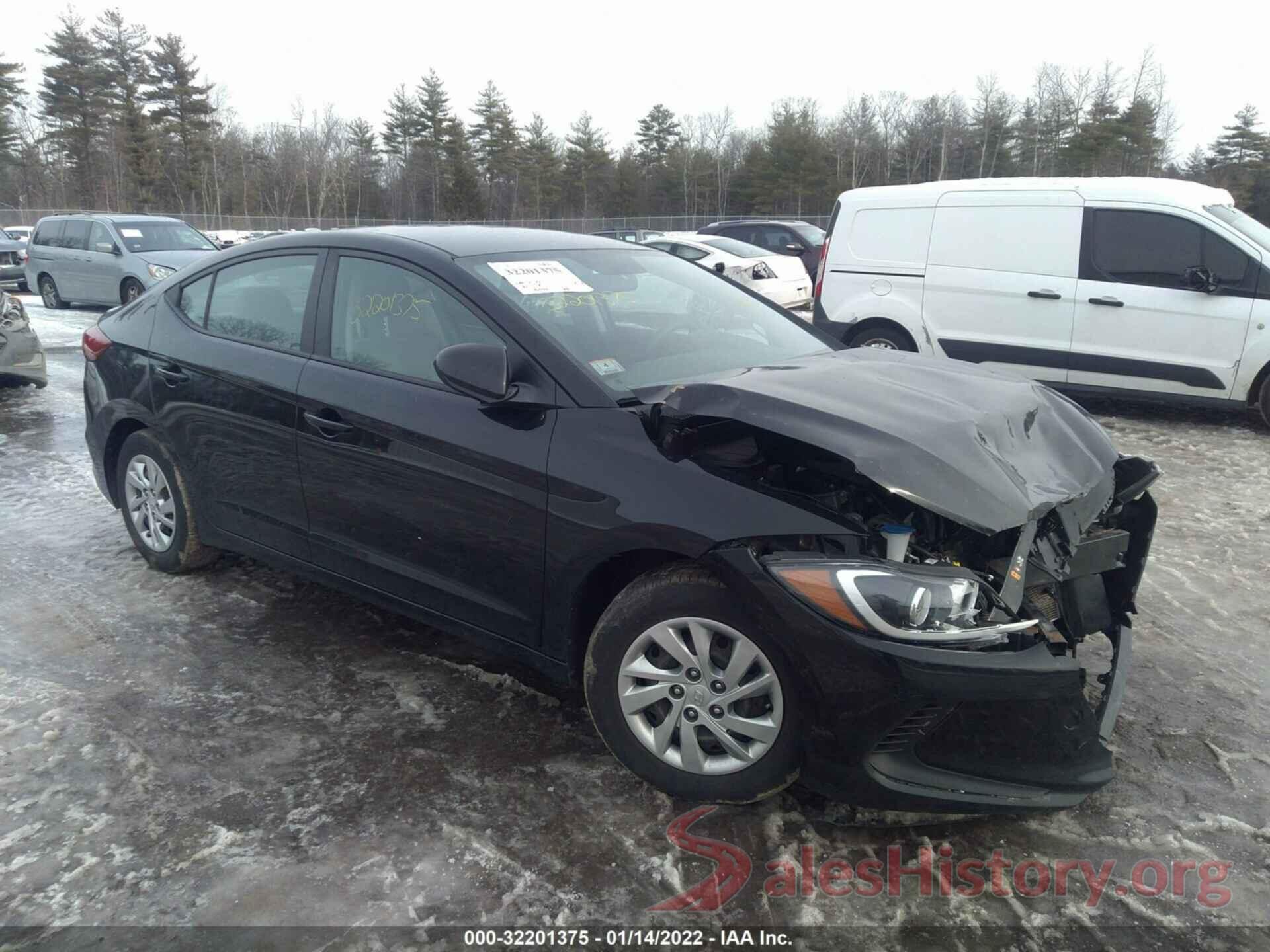 KMHD74LFXJU543401 2018 HYUNDAI ELANTRA