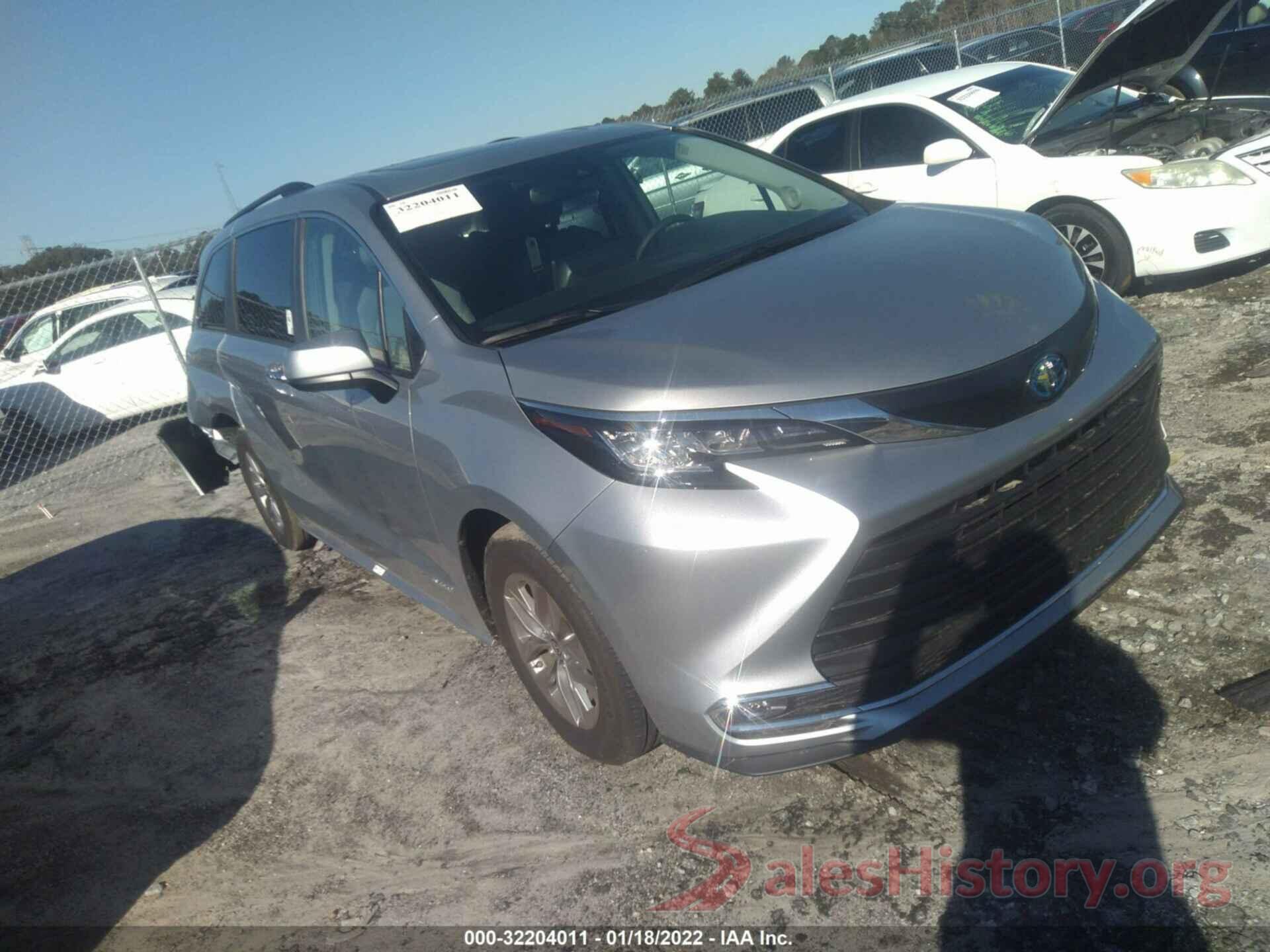 5TDJRKEC2MS066884 2021 TOYOTA SIENNA