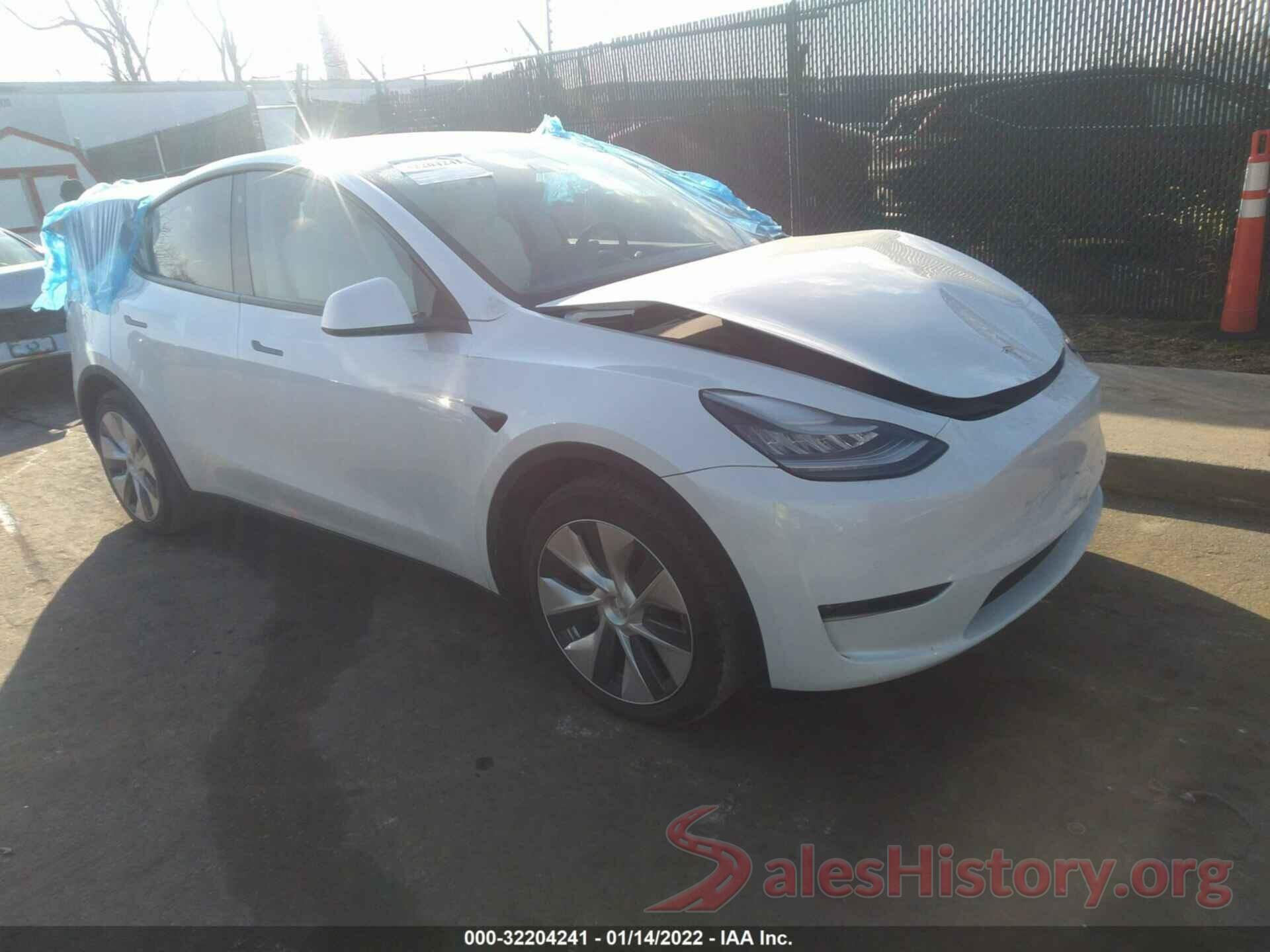 5YJYGDEE5LF049257 2020 TESLA MODEL Y