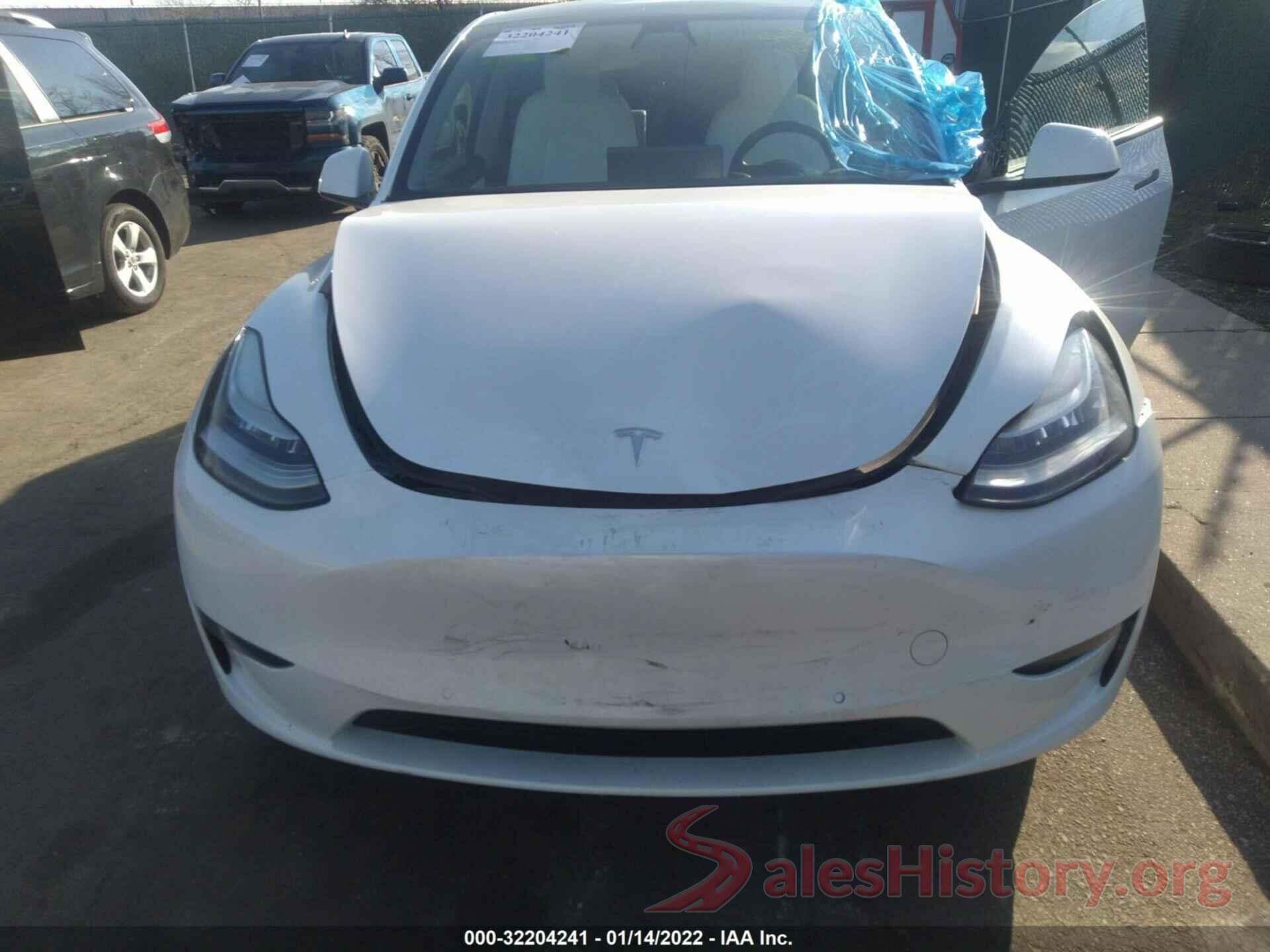 5YJYGDEE5LF049257 2020 TESLA MODEL Y