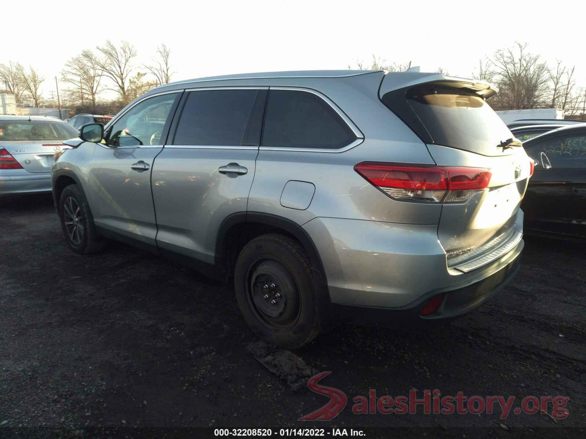 5TDJZRFH3KS612298 2019 TOYOTA HIGHLANDER