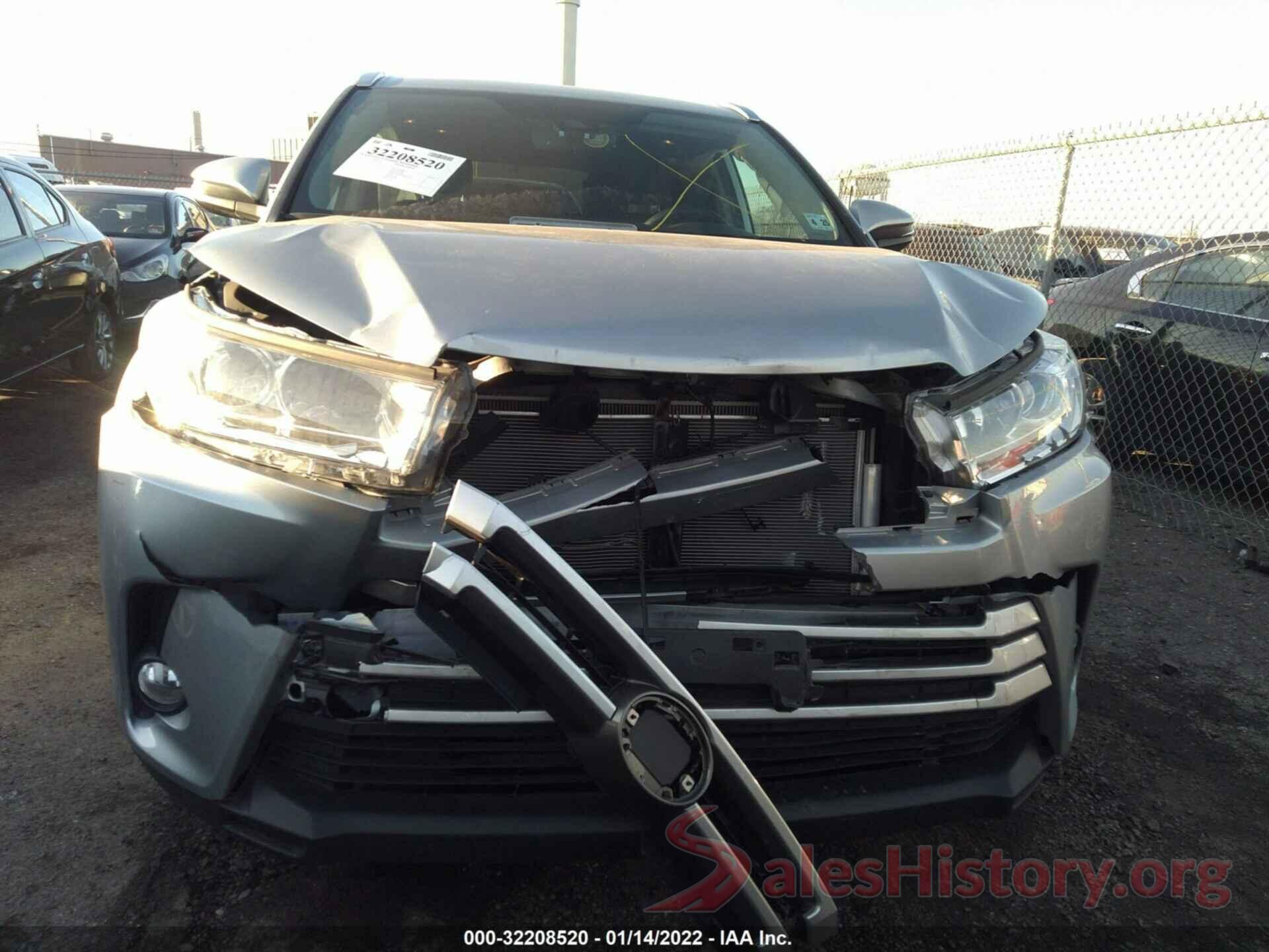 5TDJZRFH3KS612298 2019 TOYOTA HIGHLANDER