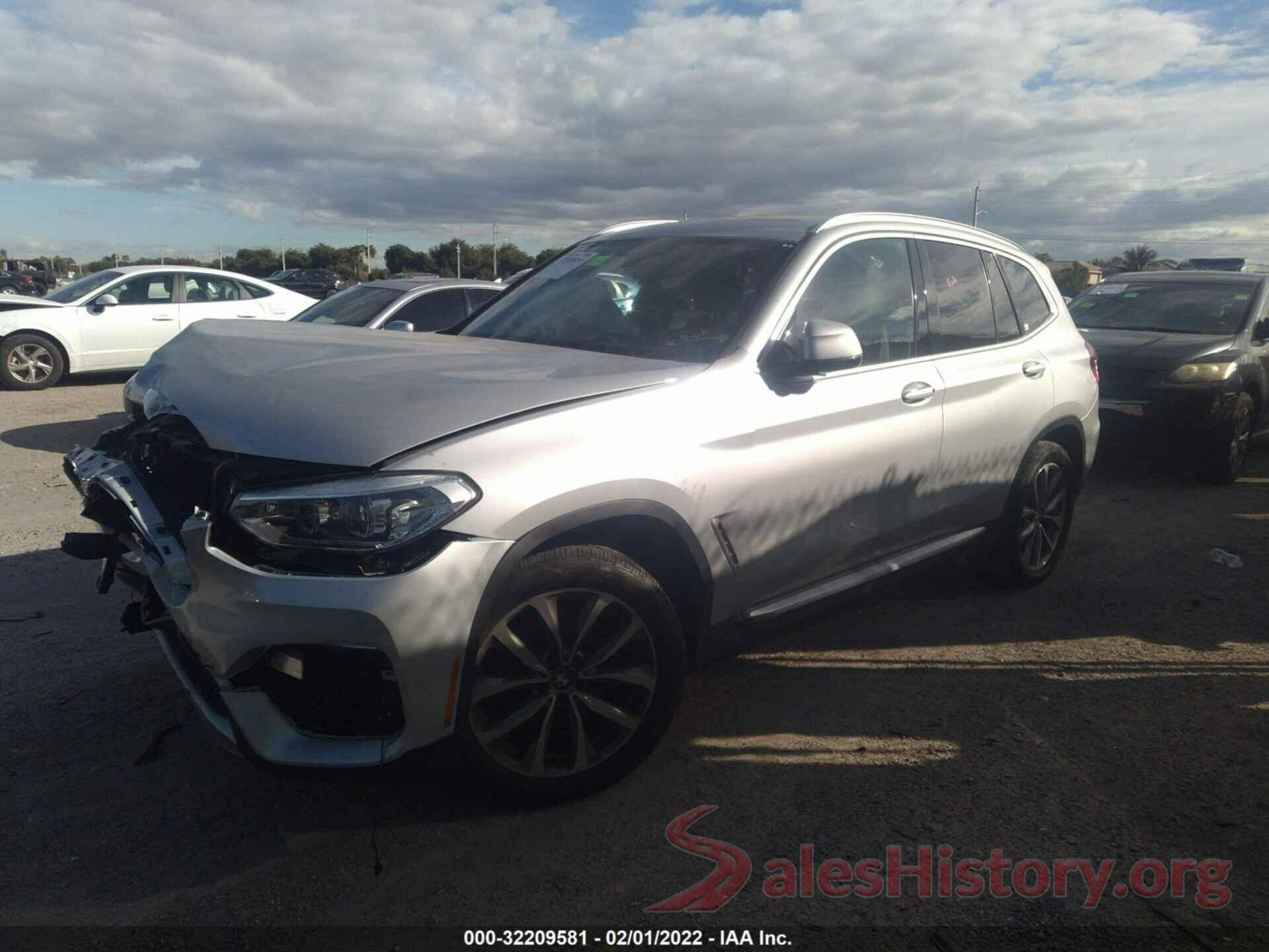 5UXTR7C51KLF35974 2019 BMW X3