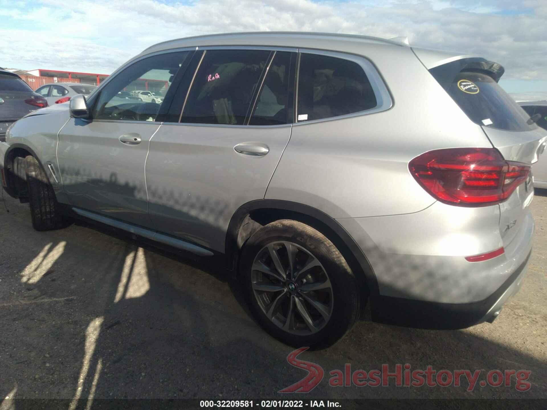 5UXTR7C51KLF35974 2019 BMW X3