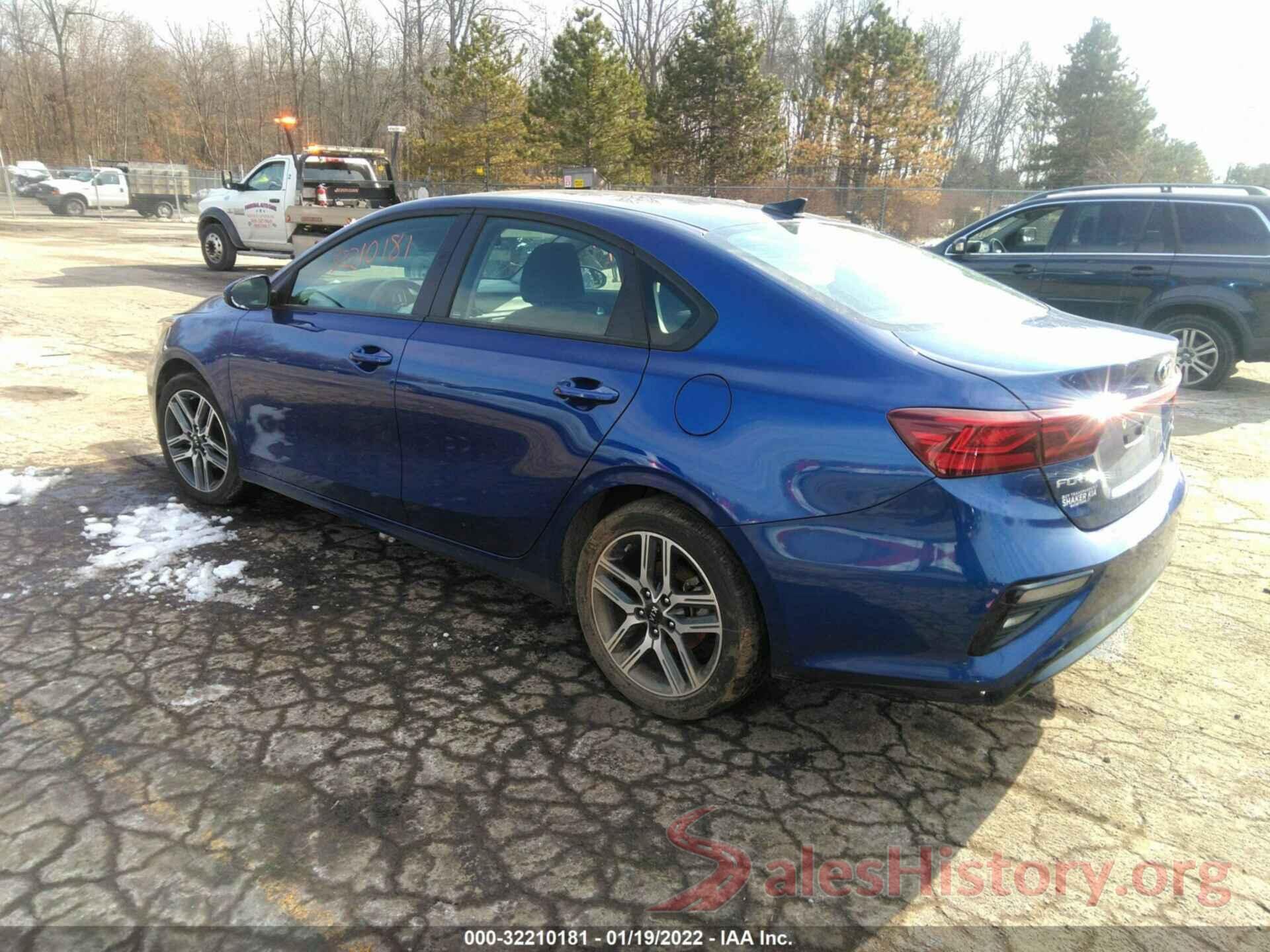 3KPF34AD3KE029707 2019 KIA FORTE