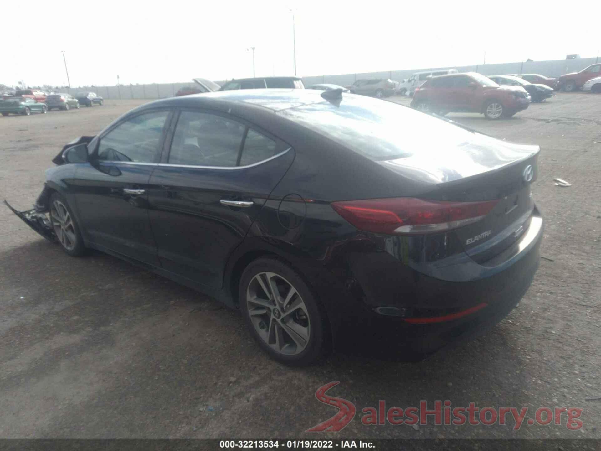 5NPD84LFXHH186629 2017 HYUNDAI ELANTRA