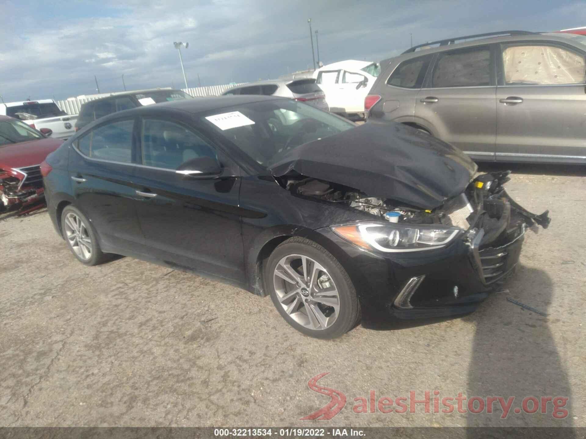 5NPD84LFXHH186629 2017 HYUNDAI ELANTRA