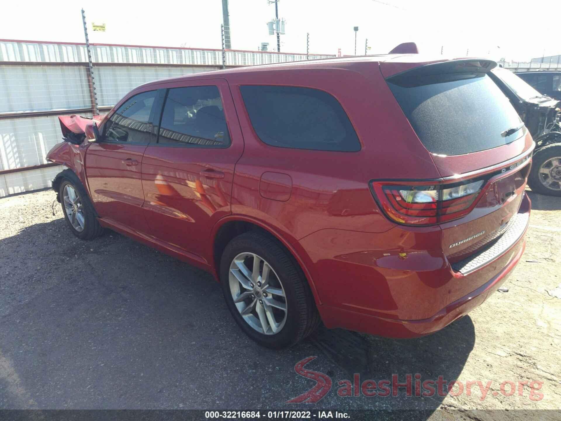 1C4SDHCT8MC721026 2021 DODGE DURANGO