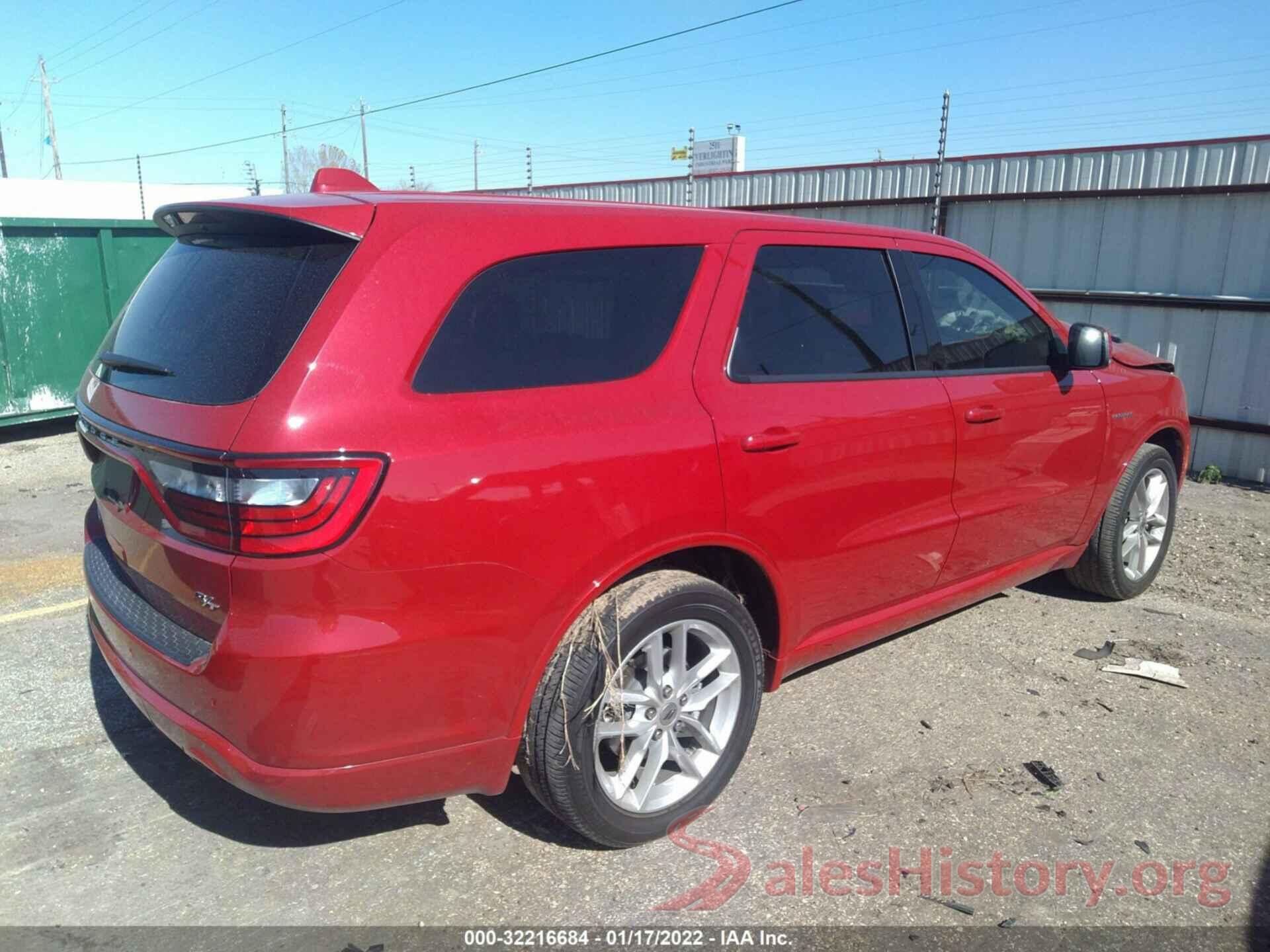 1C4SDHCT8MC721026 2021 DODGE DURANGO