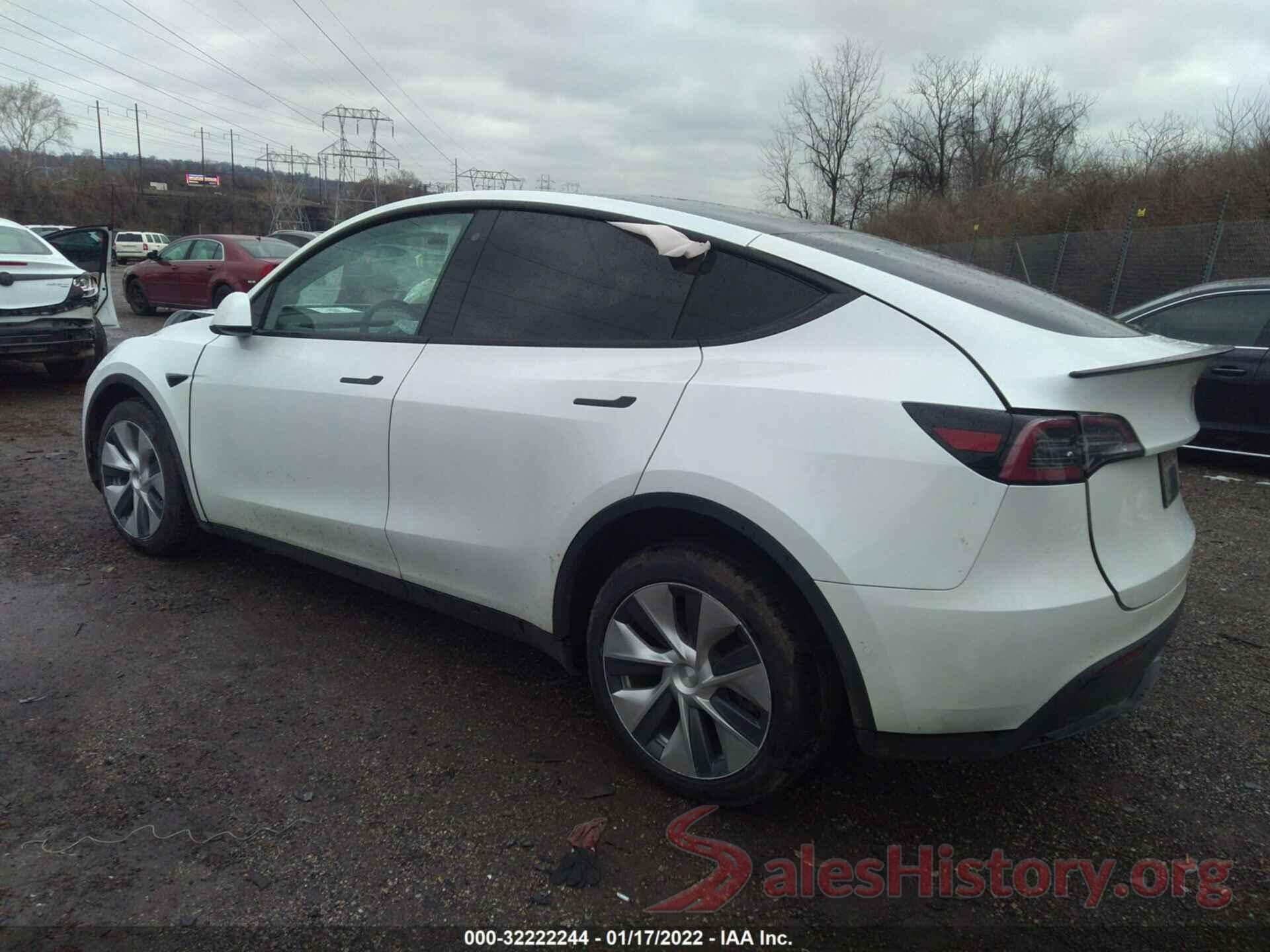 5YJYGDEF0LF001982 2020 TESLA MODEL Y