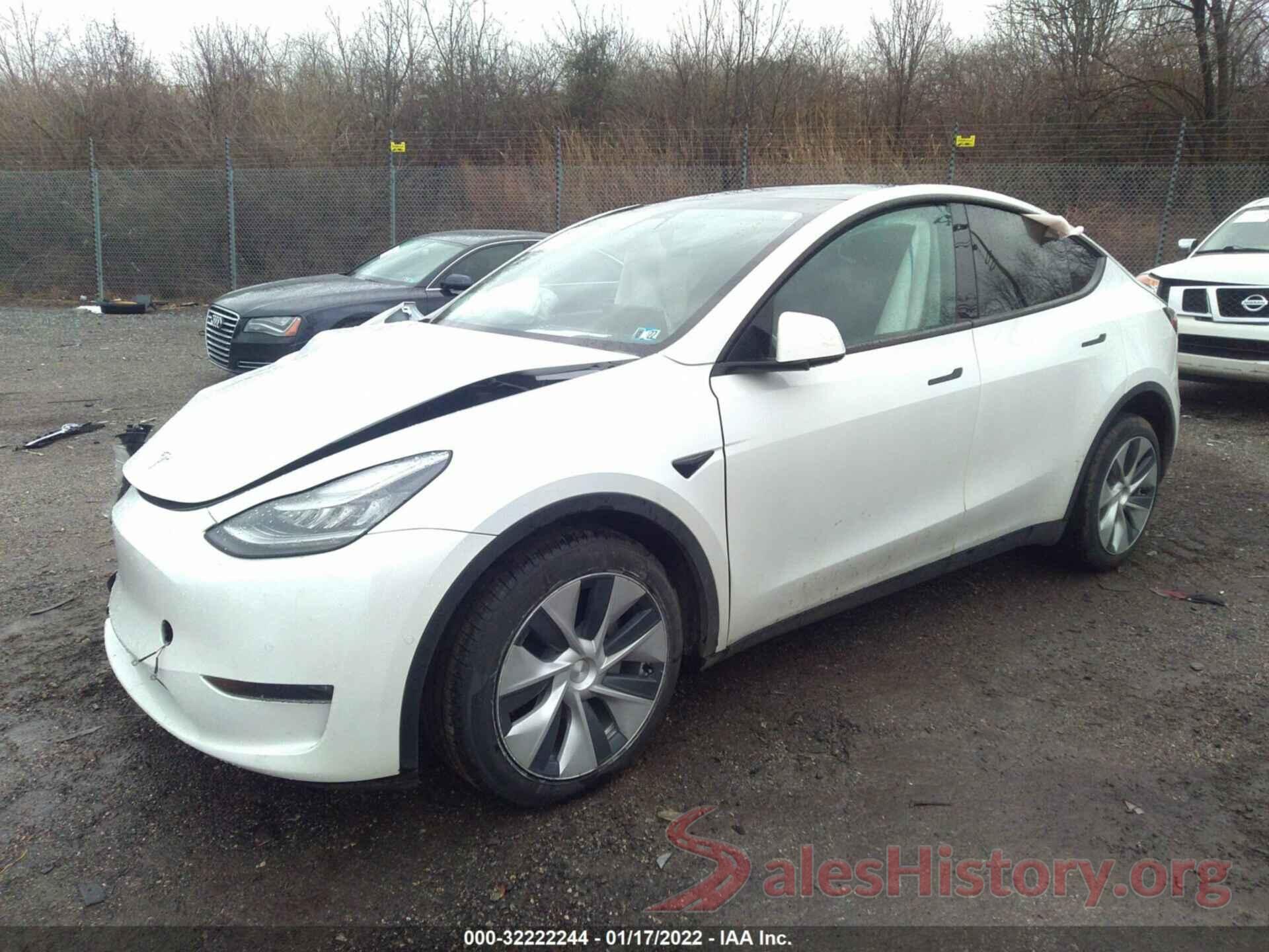 5YJYGDEF0LF001982 2020 TESLA MODEL Y