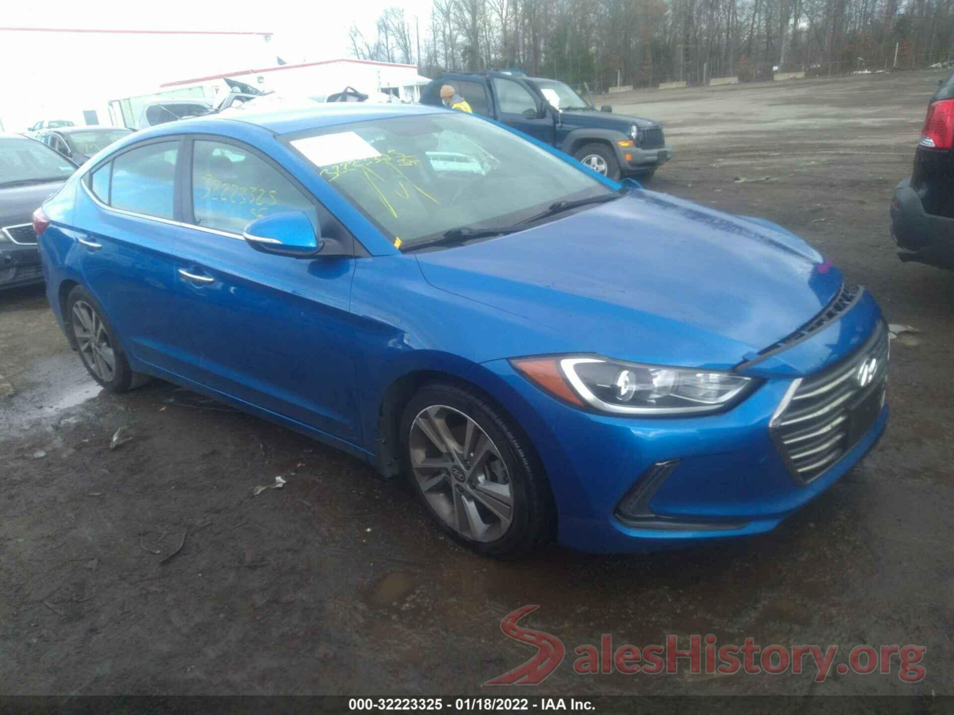 KMHD84LF1HU354059 2017 HYUNDAI ELANTRA