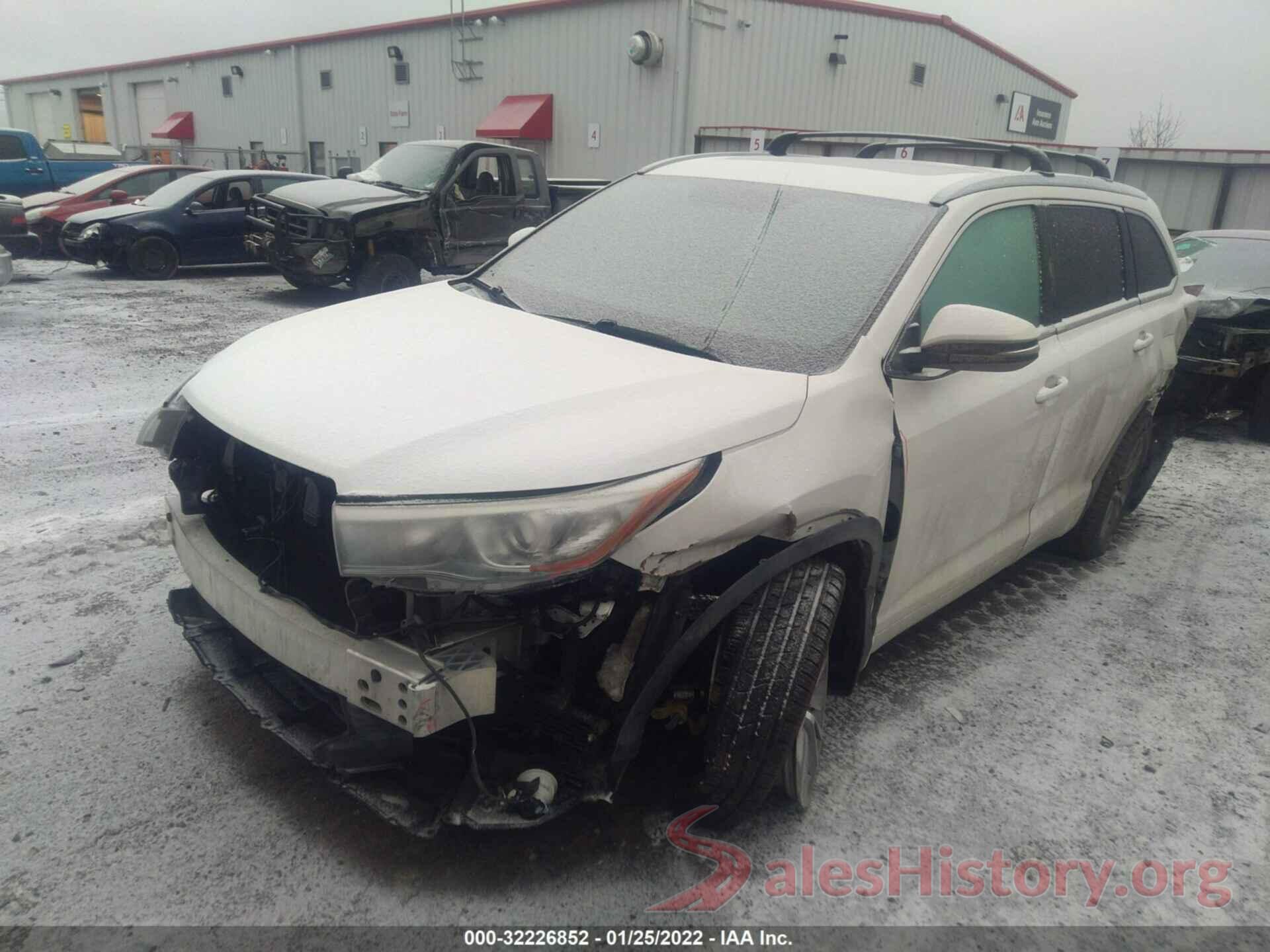 5TDJKRFH3FS188504 2015 TOYOTA HIGHLANDER