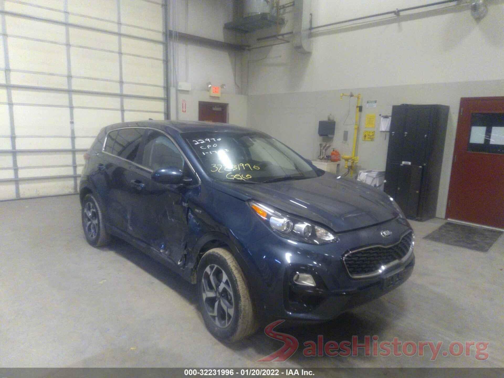 KNDPMCACXL7710788 2020 KIA SPORTAGE