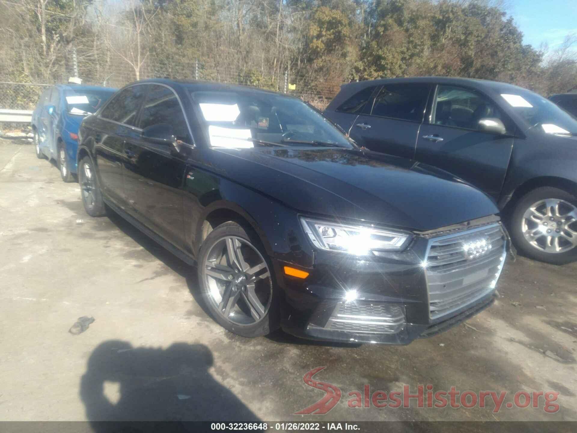 WAUENAF4XJN007188 2018 AUDI A4